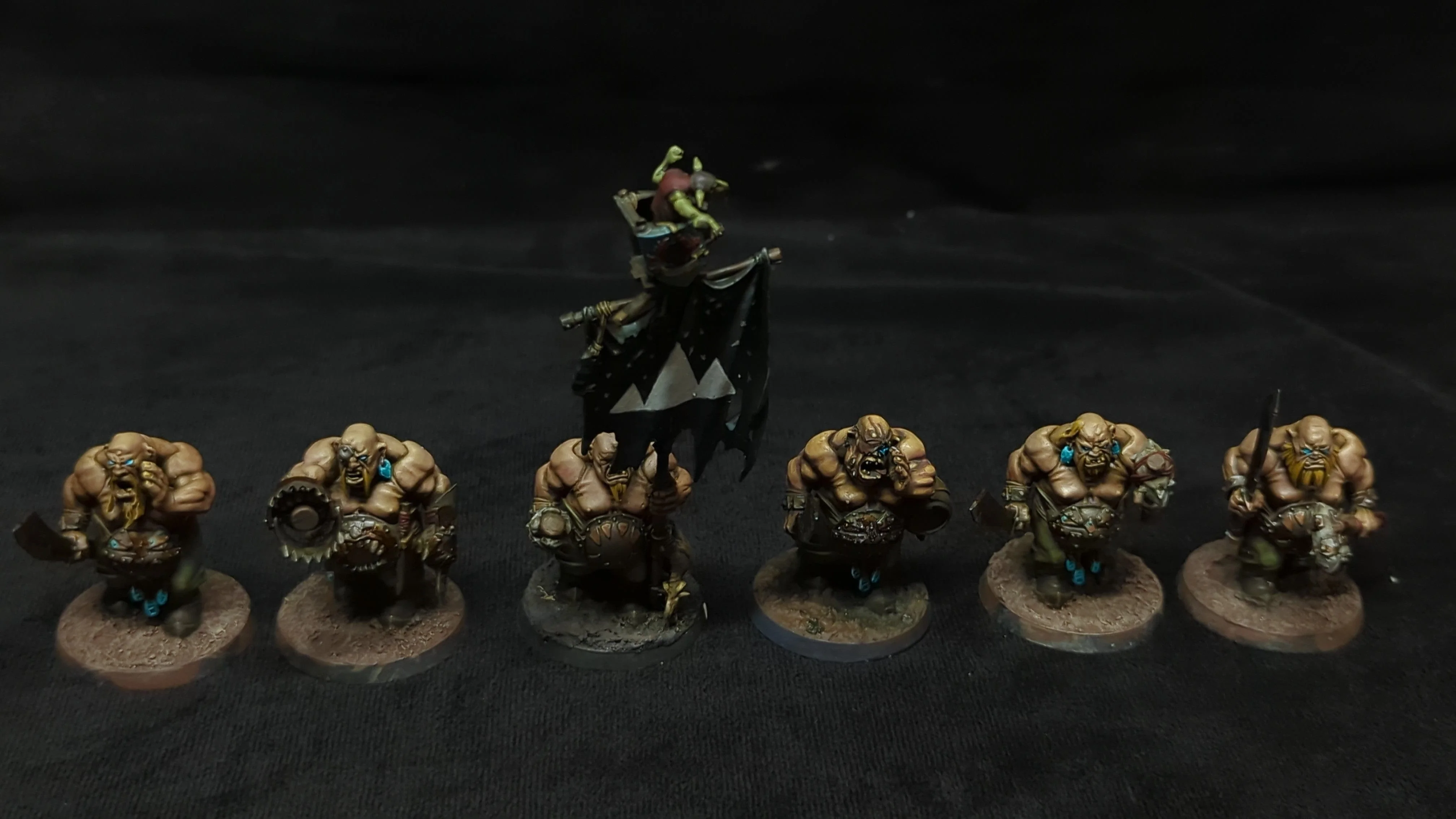 Age of Sigmar Ogor Mawtribes Ogor Gluttons x6 Painted