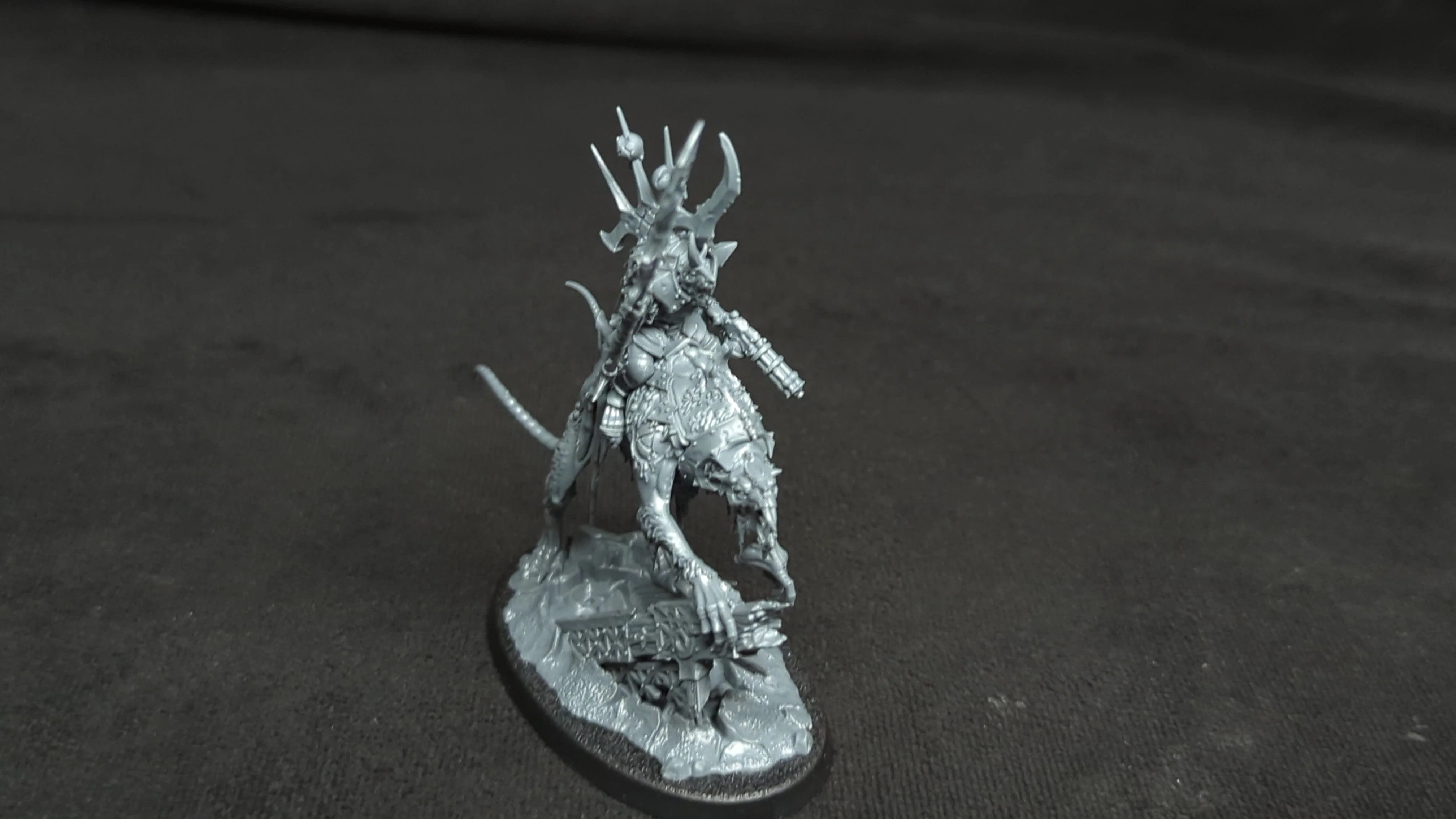 Age of Sigmar Skaven Clawlord on Gnaw-Beast x1