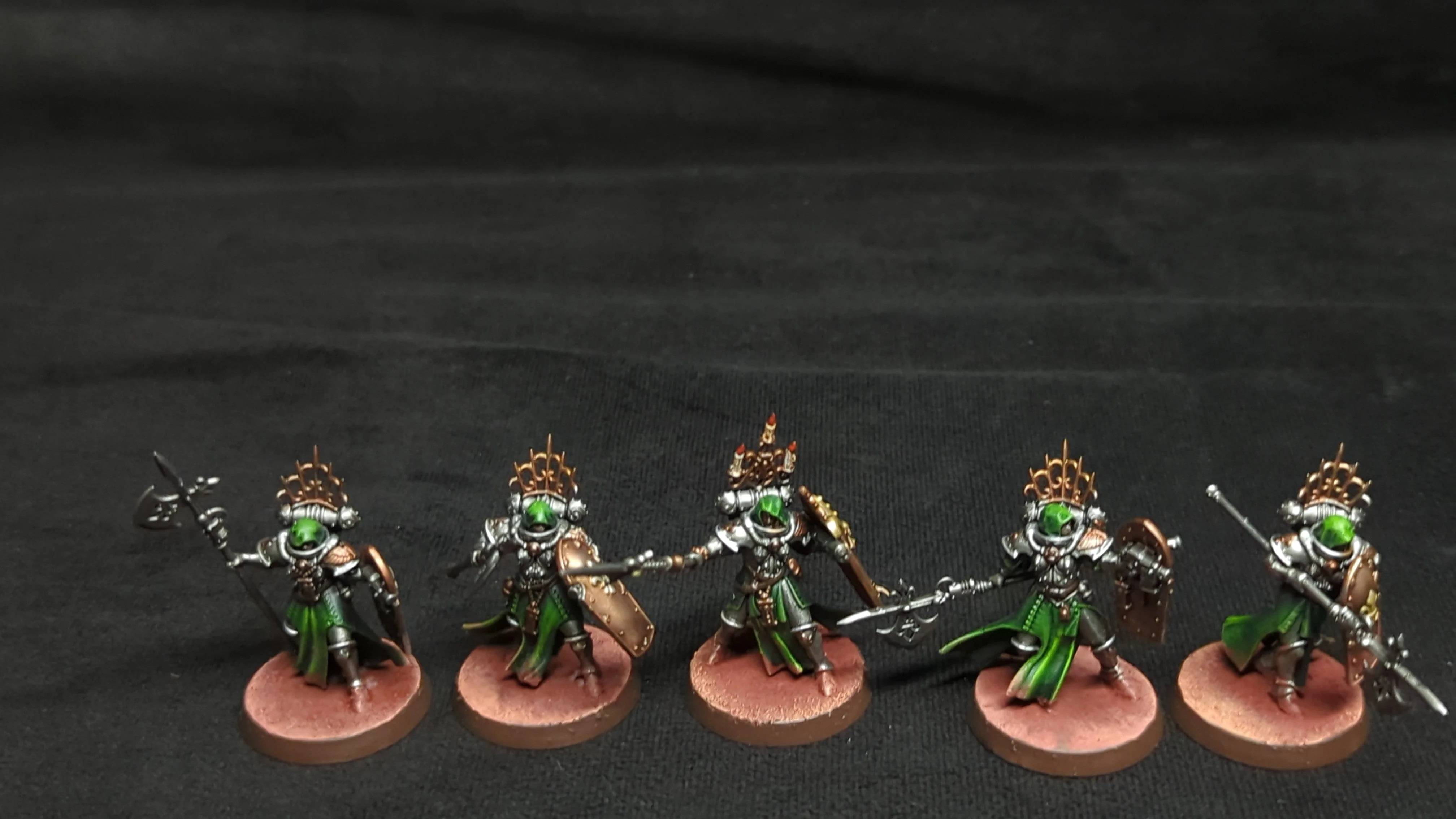 Warhammer 40k Adepta Sororitas Celestian Sacresants x5 Painted