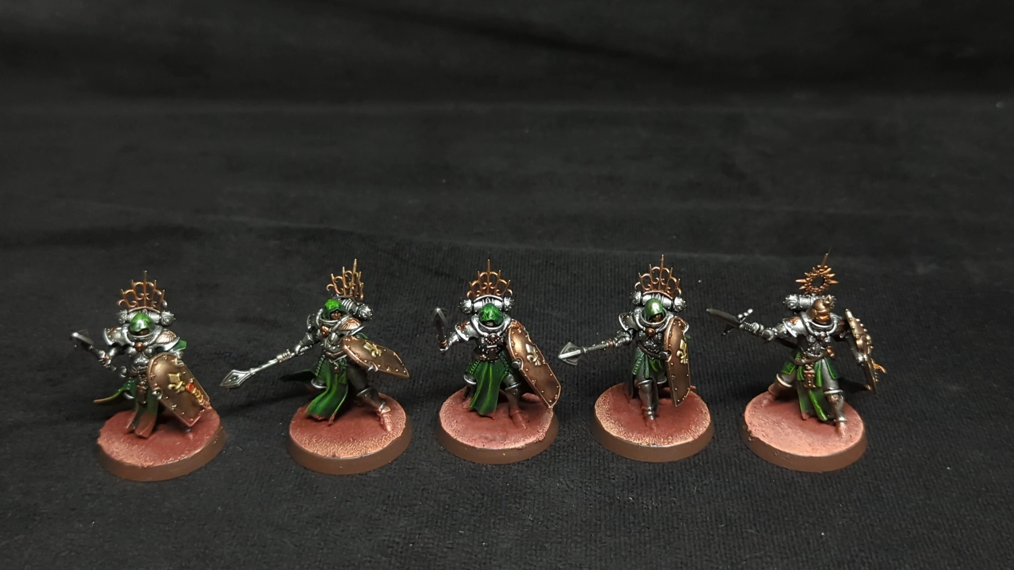 Warhammer 40k Adepta Sororitas Celestian Sacresants x5 Painted