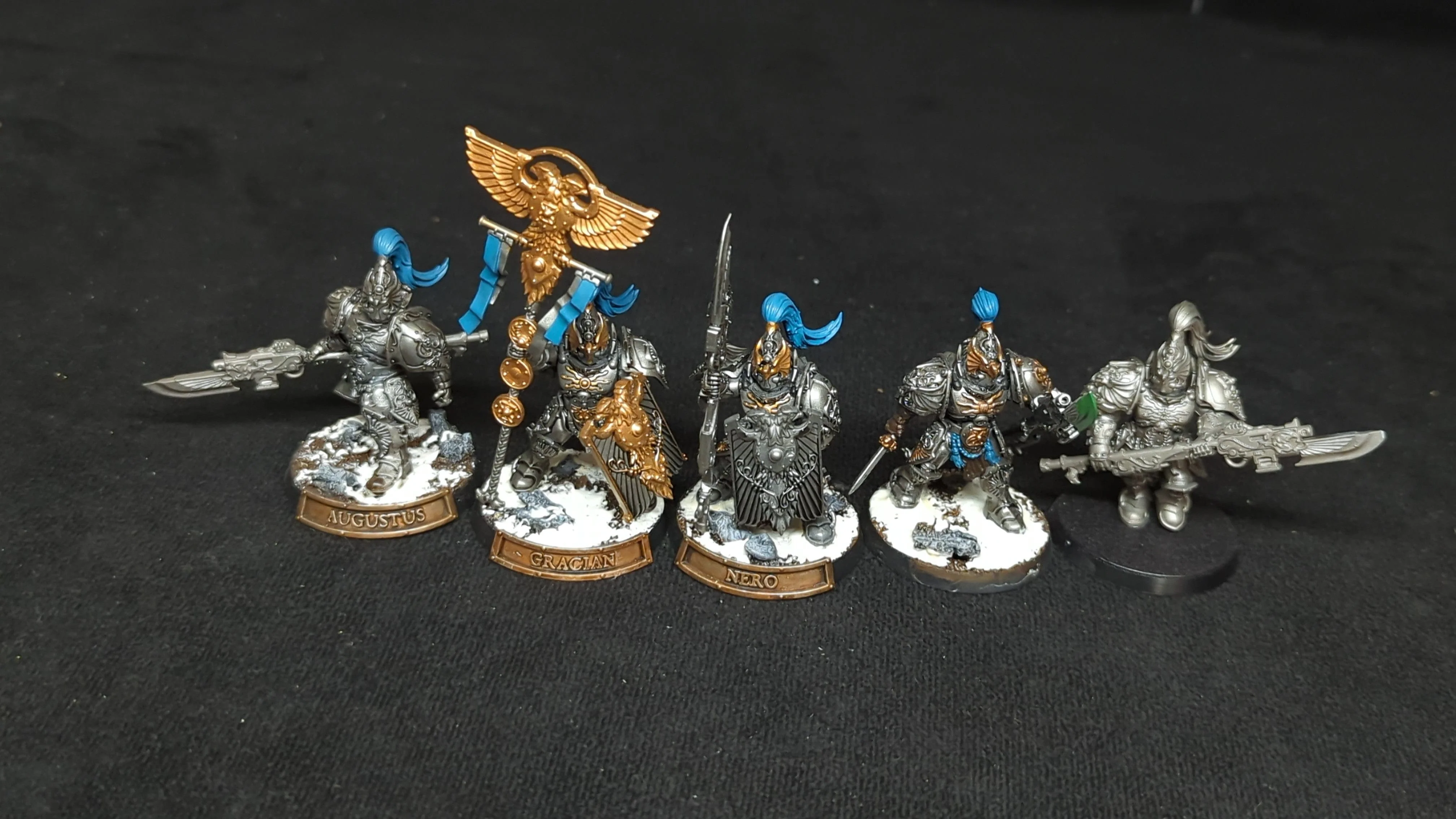 Warhammer 40k Adeptus Custodes Custodian Guard x5