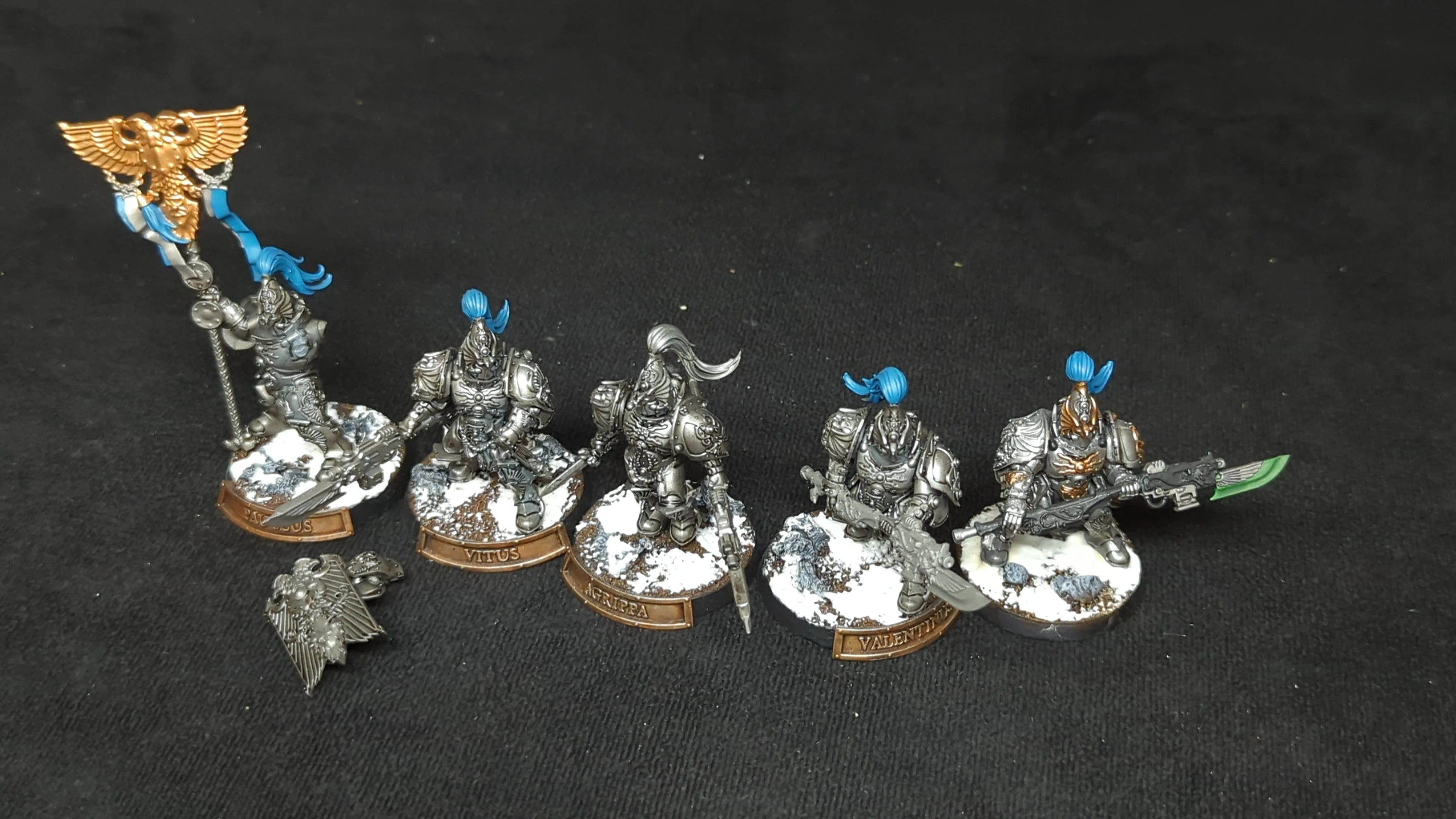 Warhammer 40k Adeptus Custodes Custodian Guard x5