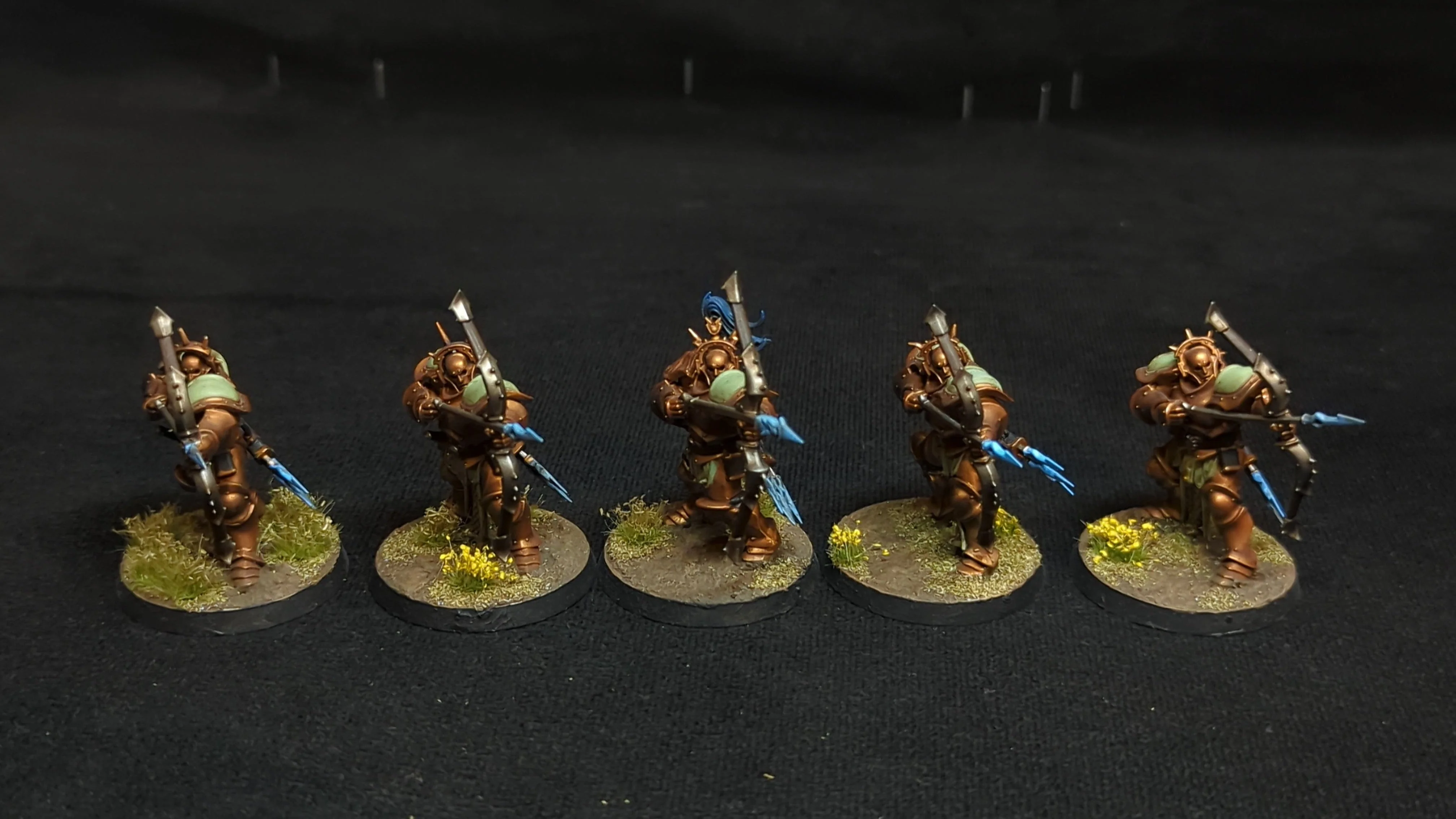 Age of Sigmar Stormcast Eternals Judicators x5 Painted