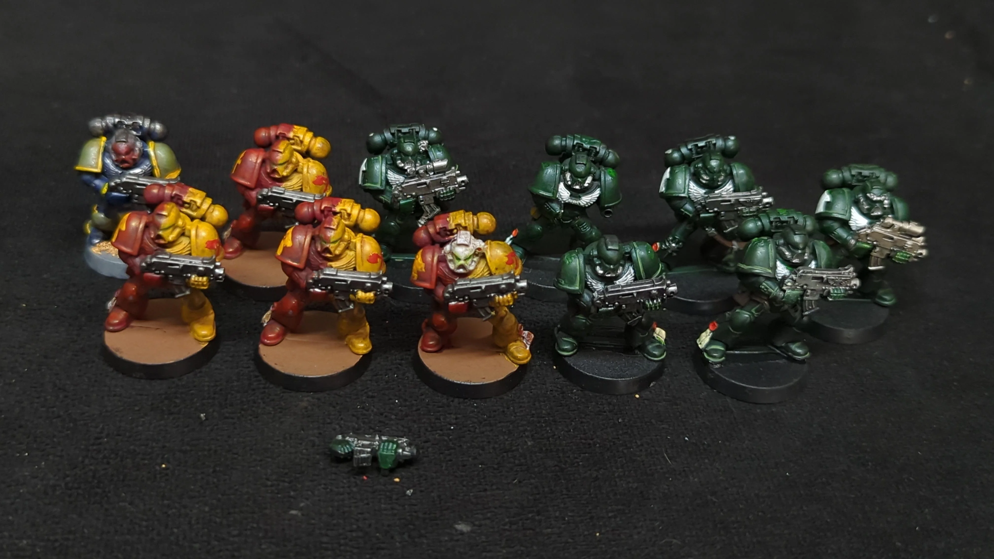 Warhammer 40k Space Marines Tactical Squad x11