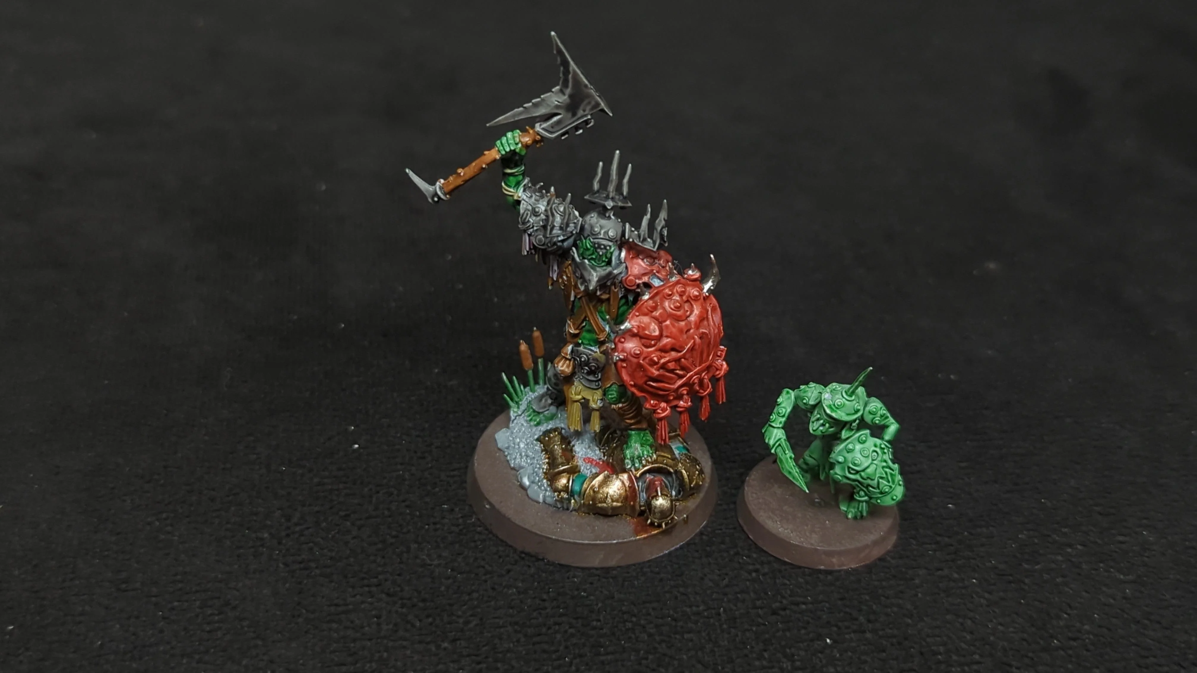 Age of Sigmar Orruk Warclans Killaboss with Stab-Grot x1 Painted