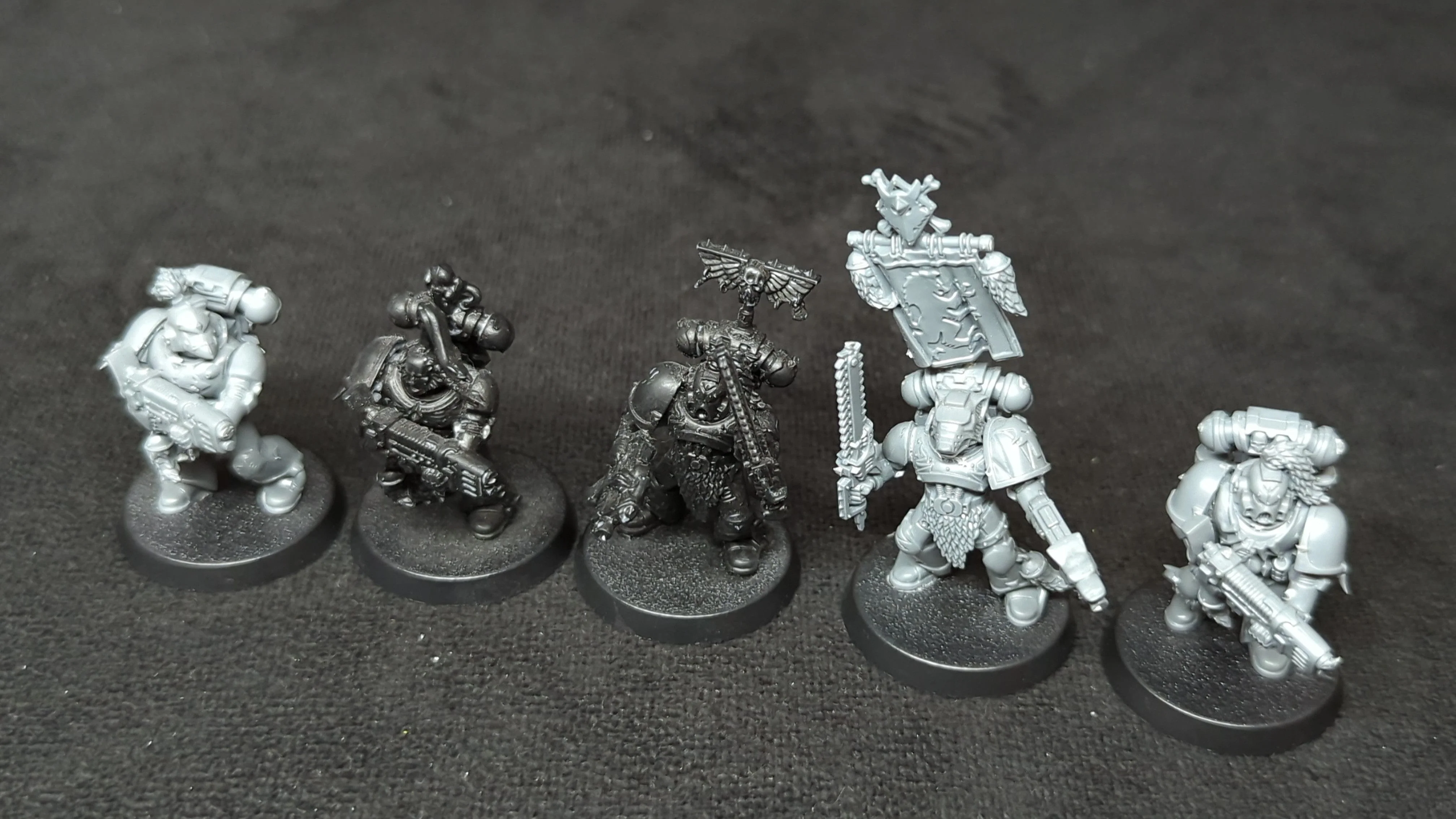 Warhammer 40k Space Wolves Tactical squad (OOP) x5