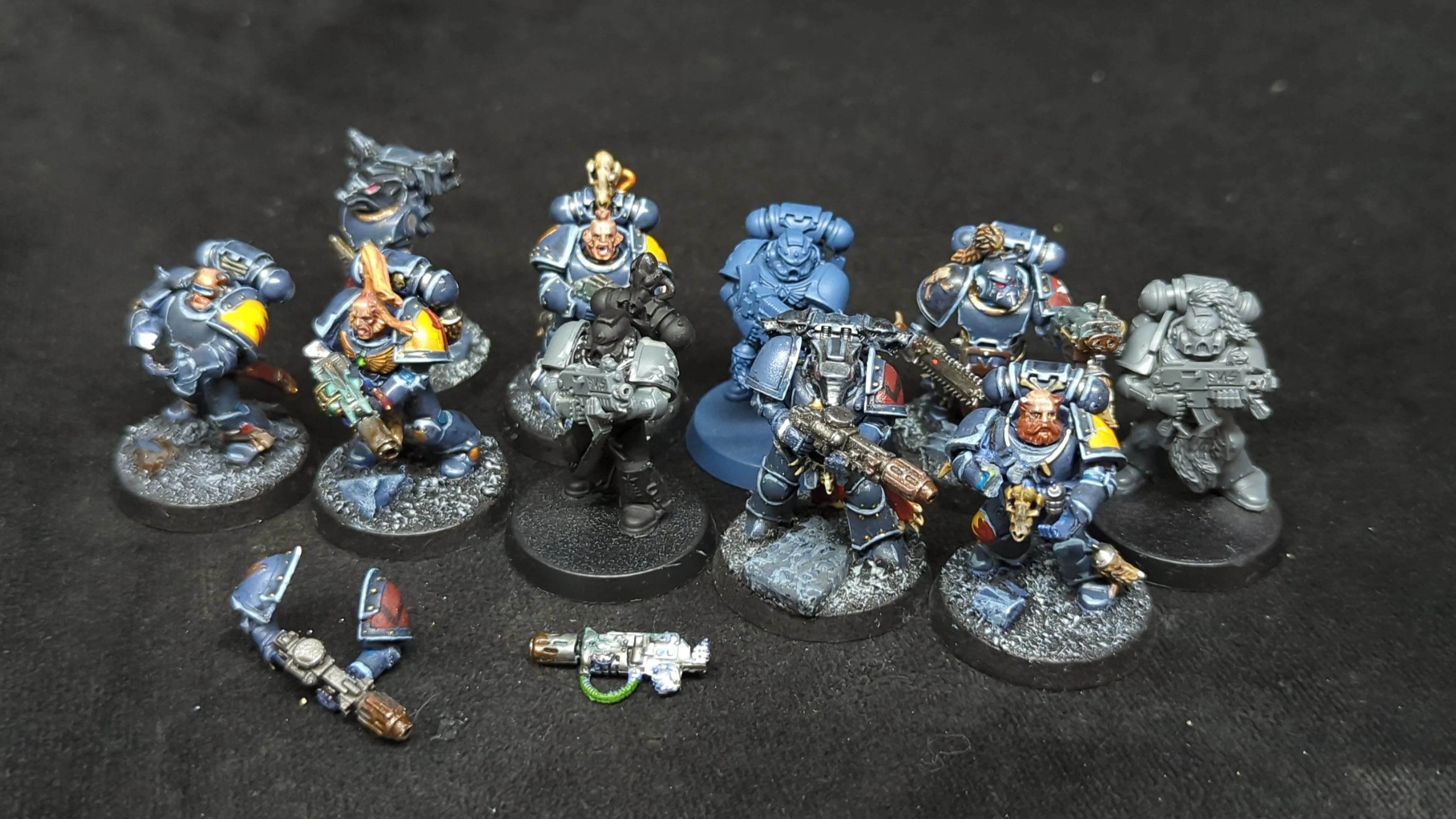 Warhammer 40k Space Marines Tactical Squad x10 Painted