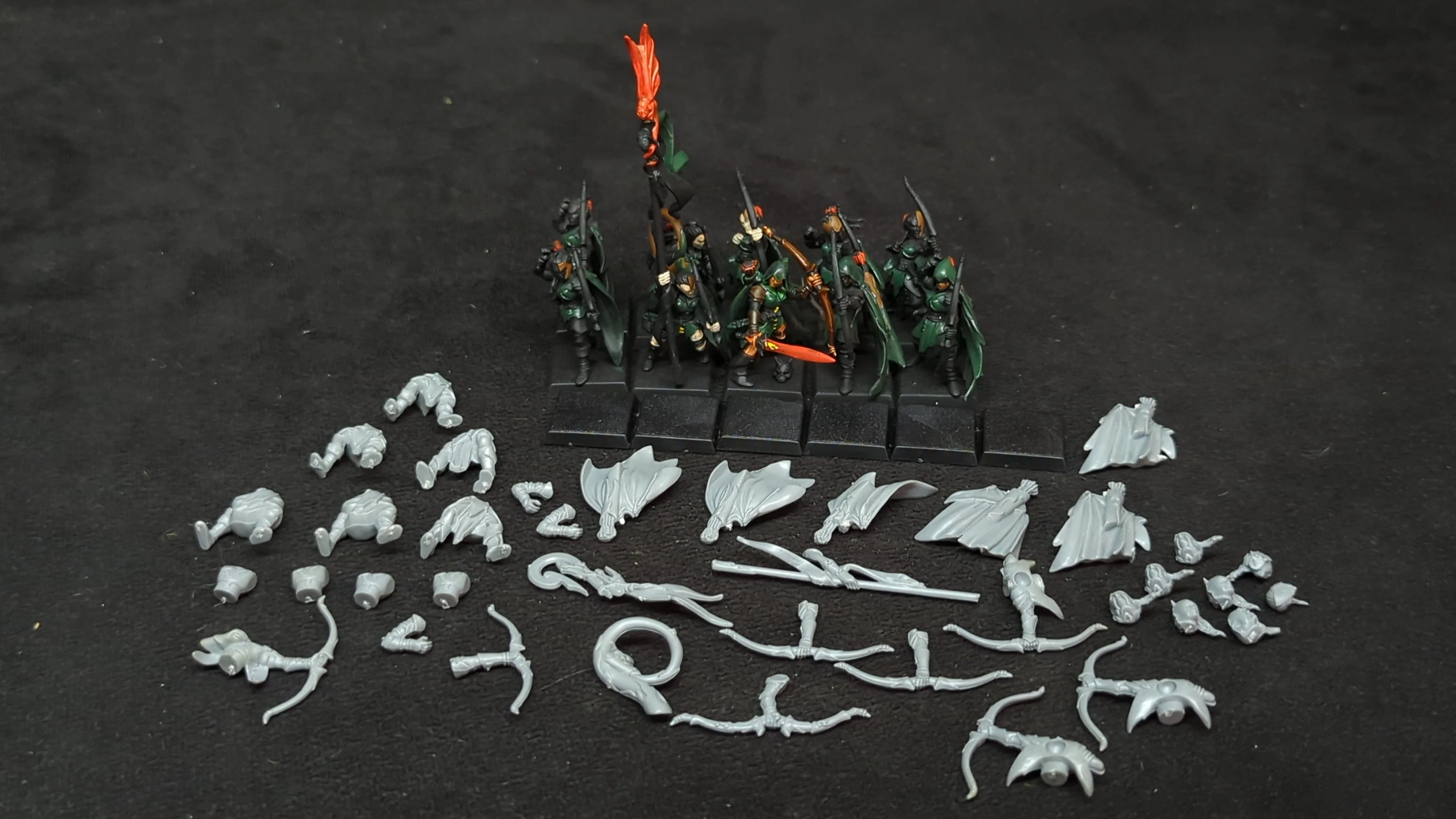 The Old World Wood Elf Realms Glade Guard x16