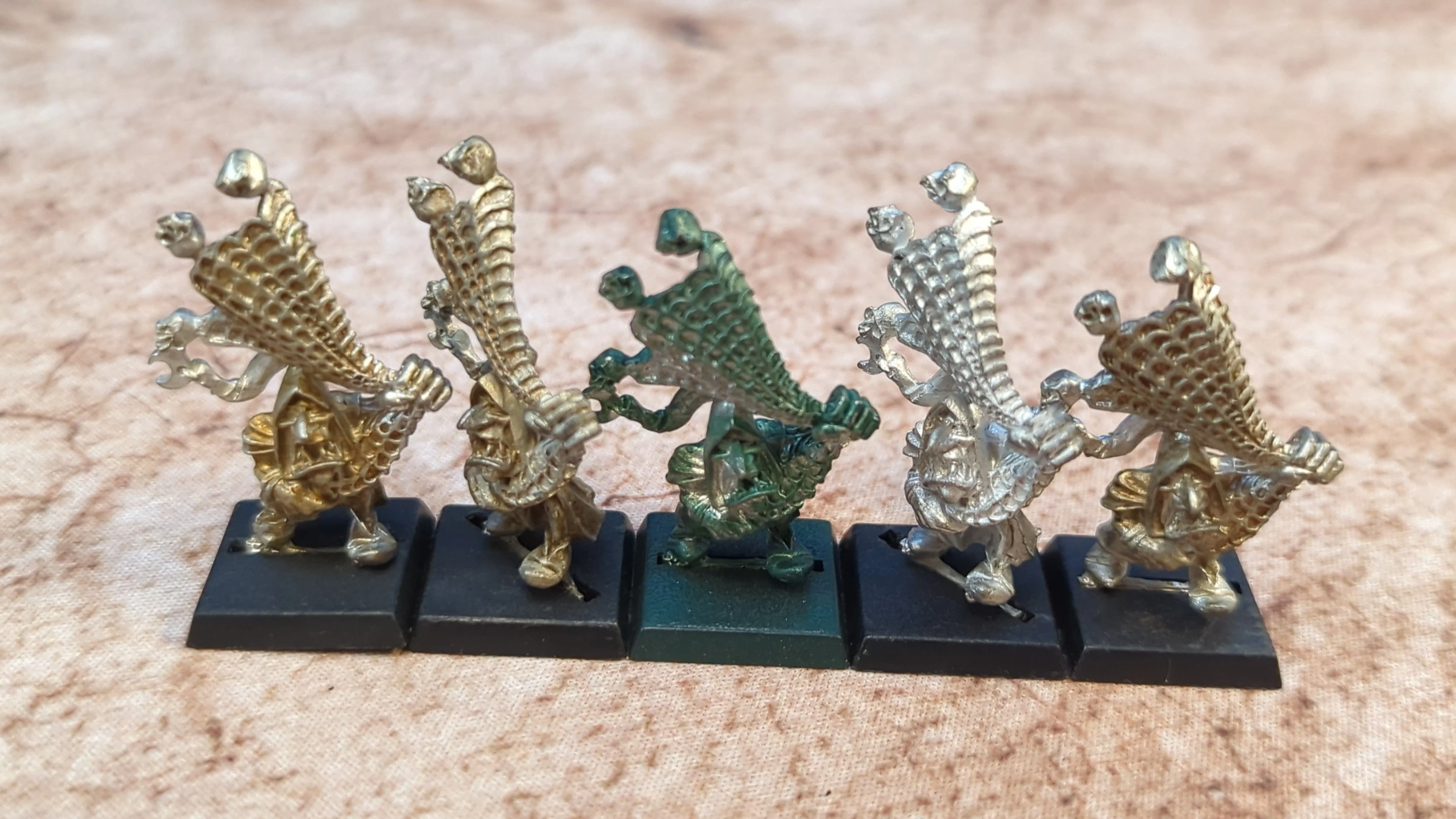 The Old World Night Goblin netters (oop metal) x5