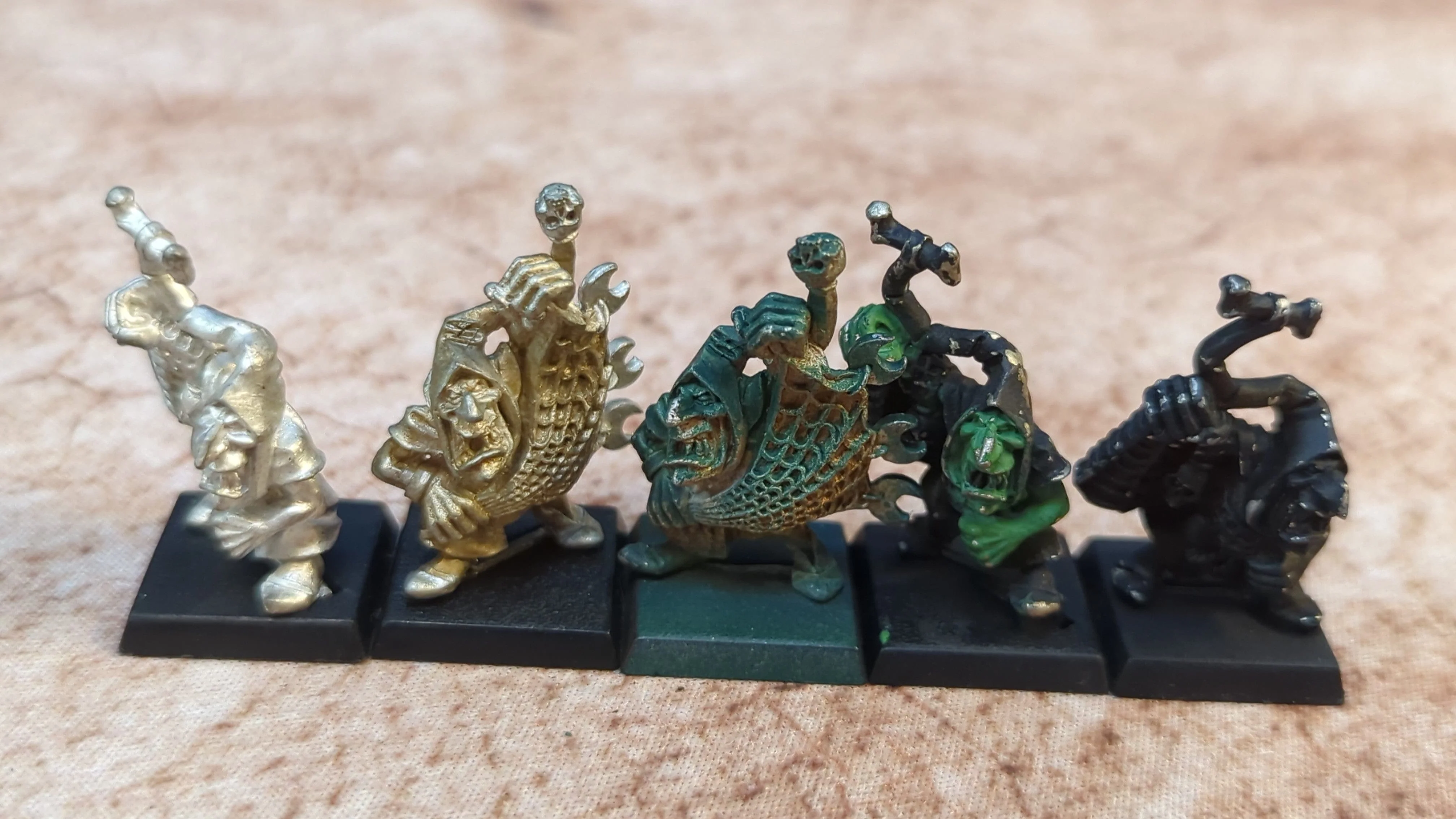 The Old World Night Goblin netters (oop metal) x5