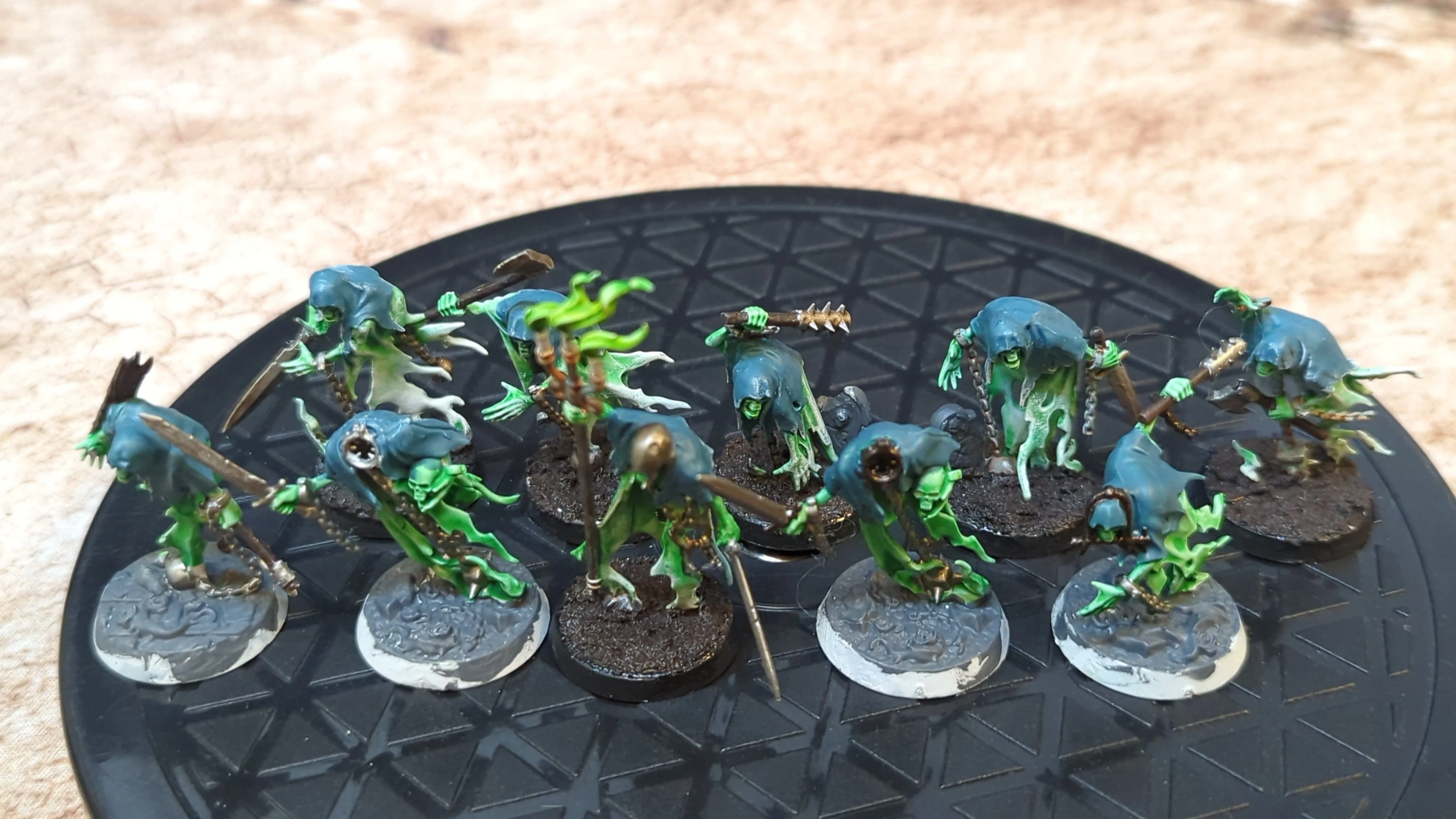 Age of Sigmar Nighthaunt Easy to Build Chainrasp Hordes x10 Painted