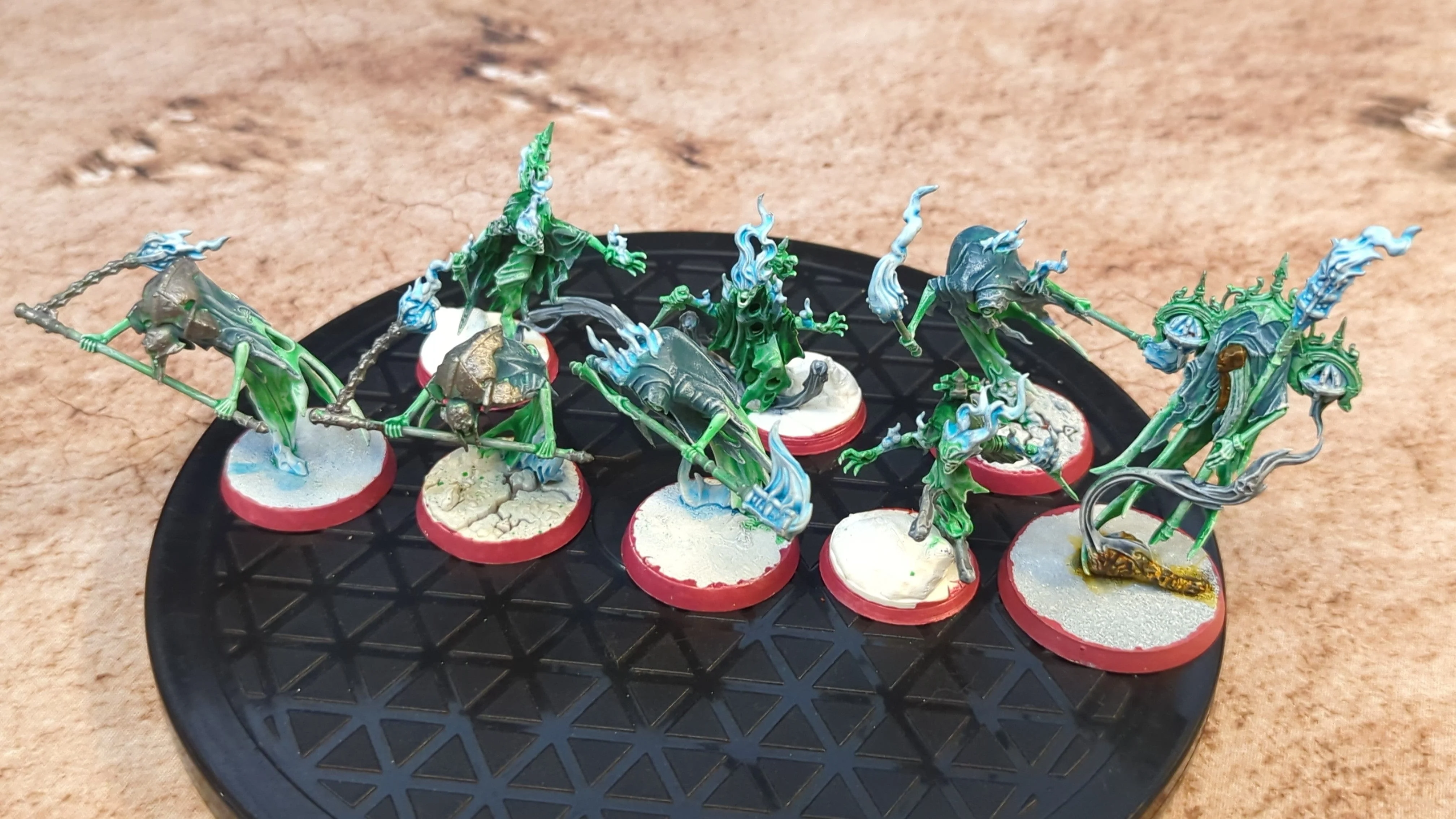 Age of Sigmar Warcry Nighthaunt Pyregheists x8