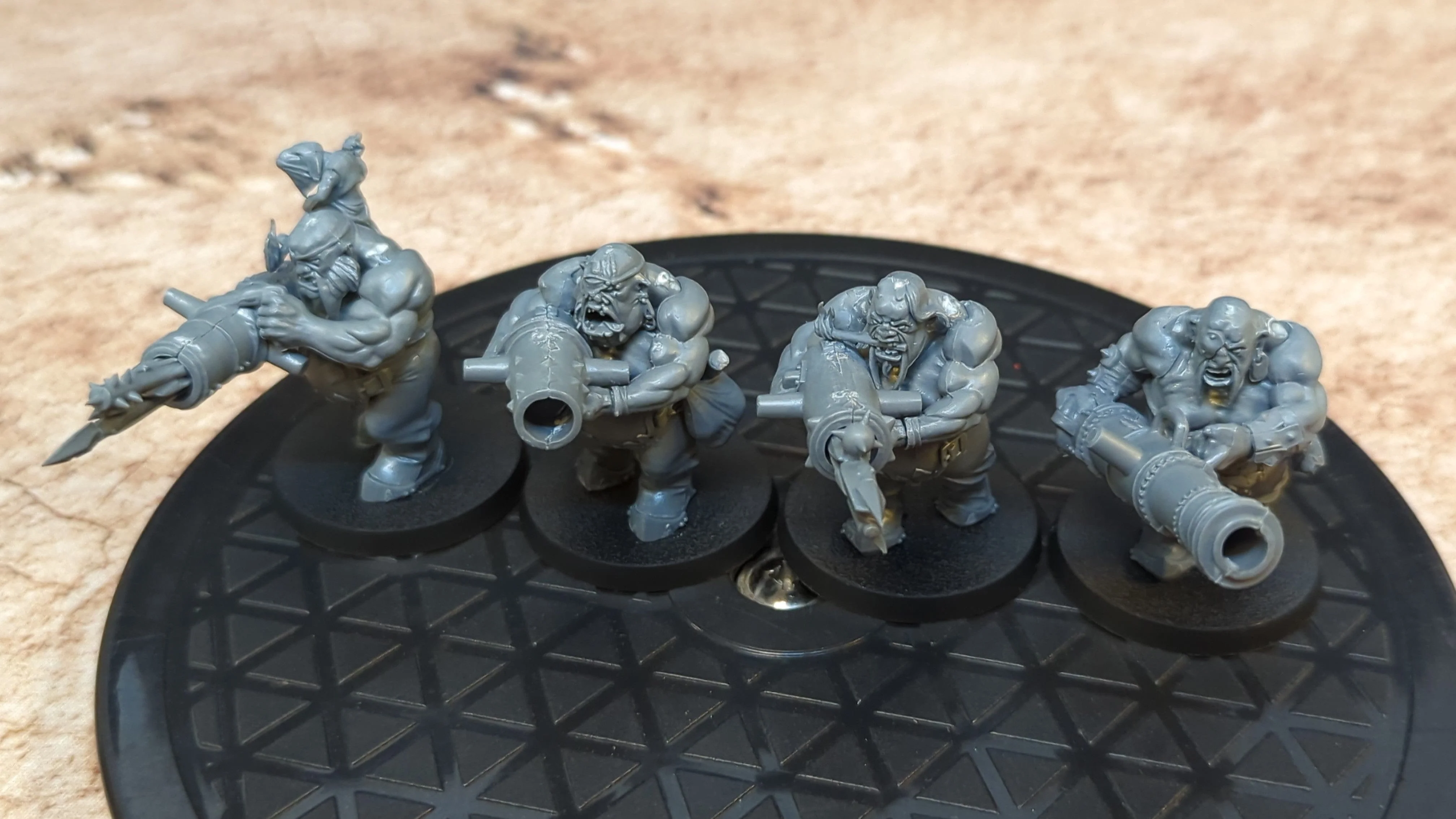 Age of Sigmar Ogor Mawtribes Leadbelchers x4
