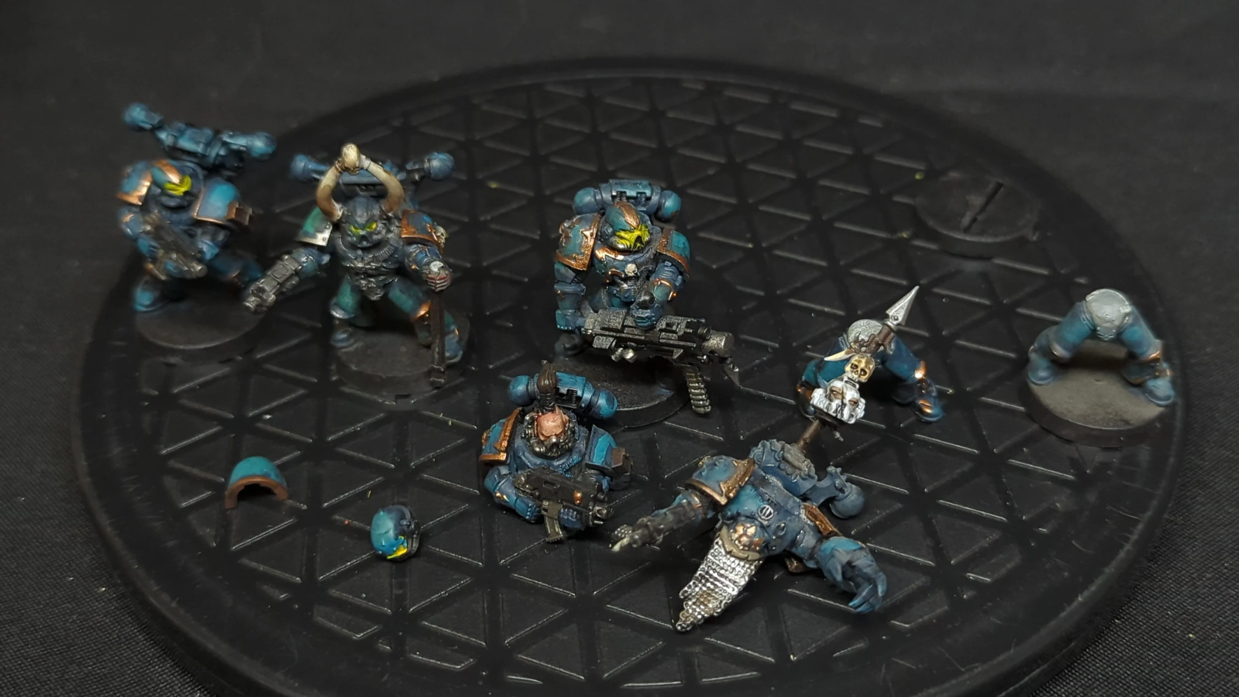 Warhammer 40k Chaos Space Marines Legionaries x5
