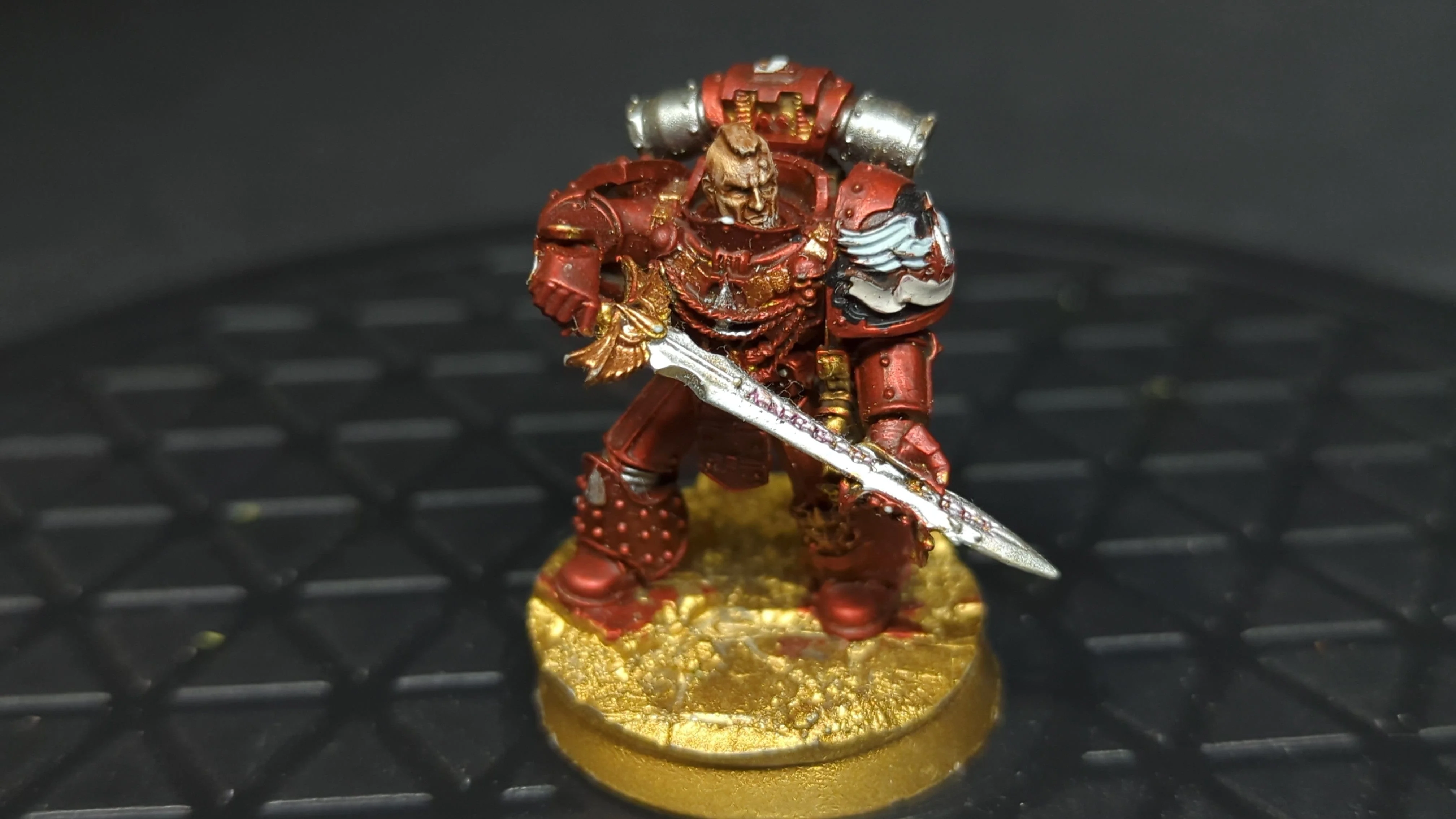 Warhammer 40k Chapter Master Raldoron First Captain of the Blood Angels x1 Painted