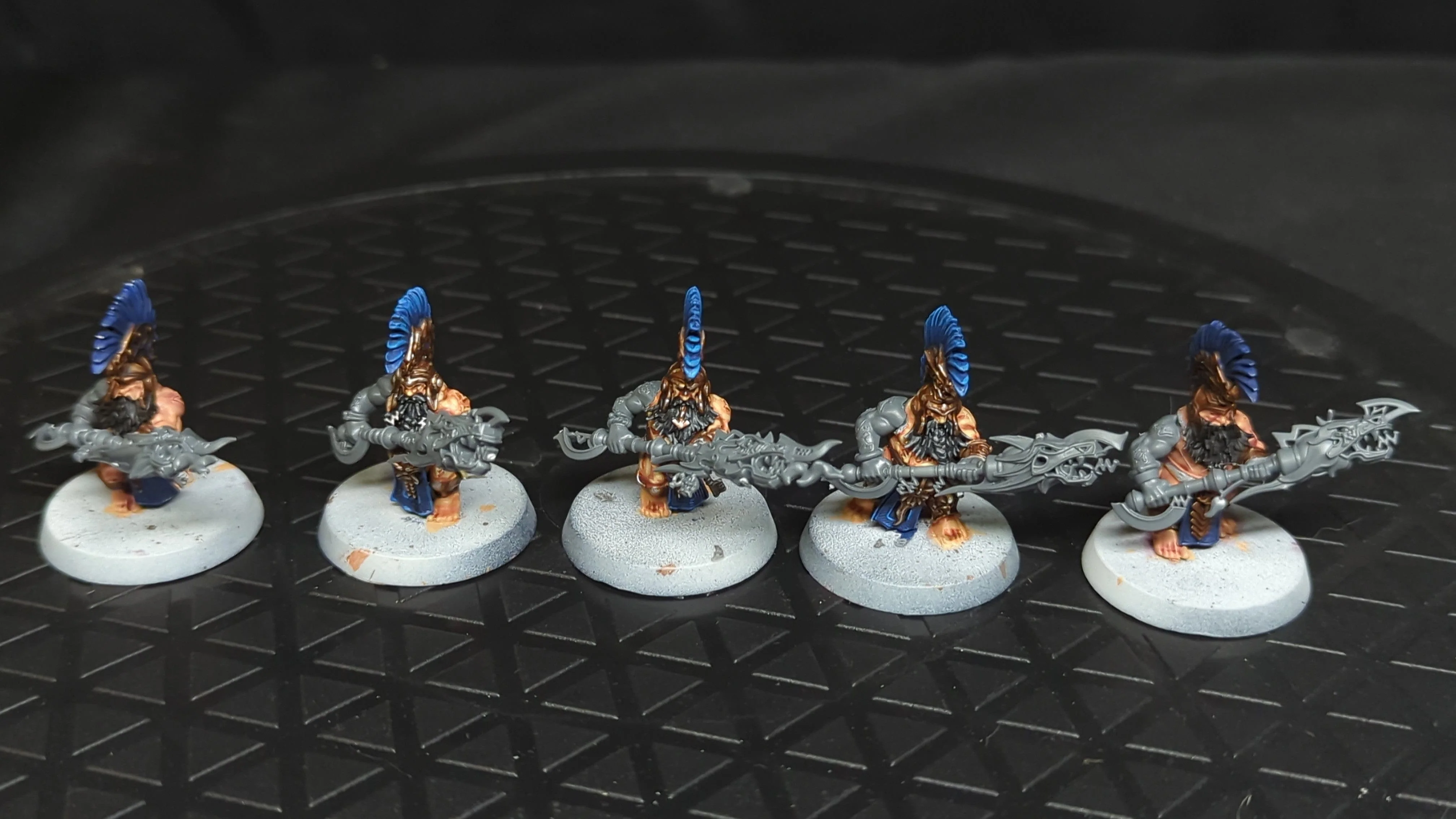 Age of Sigmar Fyreslayers Auric Hearthguard x5