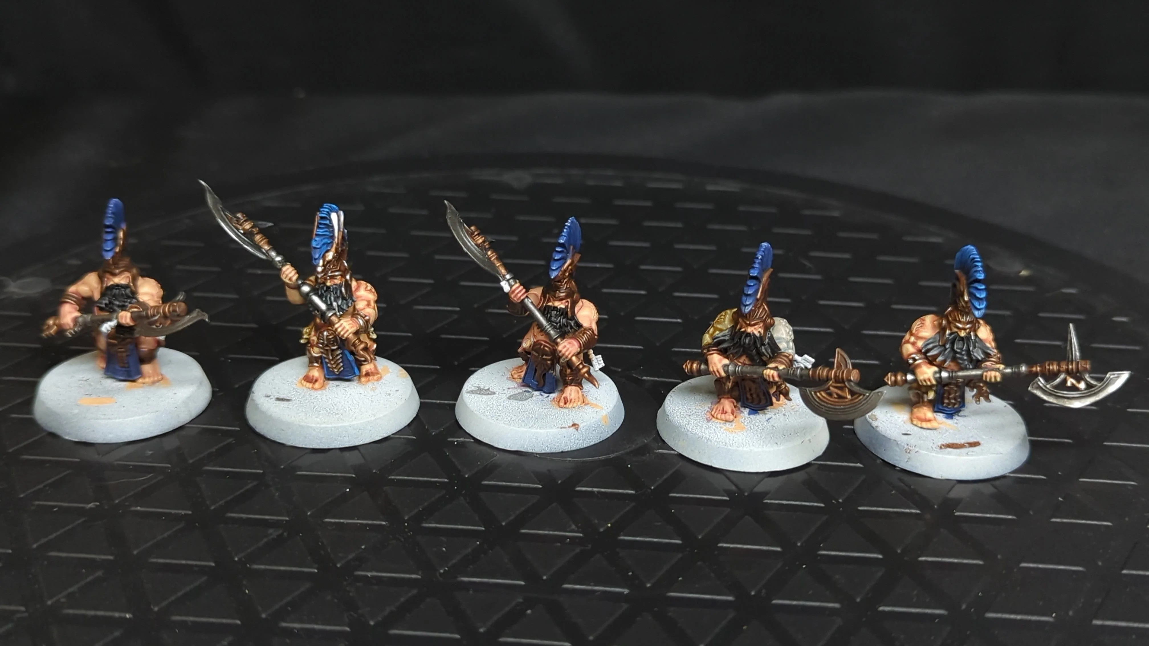 Age of Sigmar Fyreslayers Hearthguard Berzerkers x5
