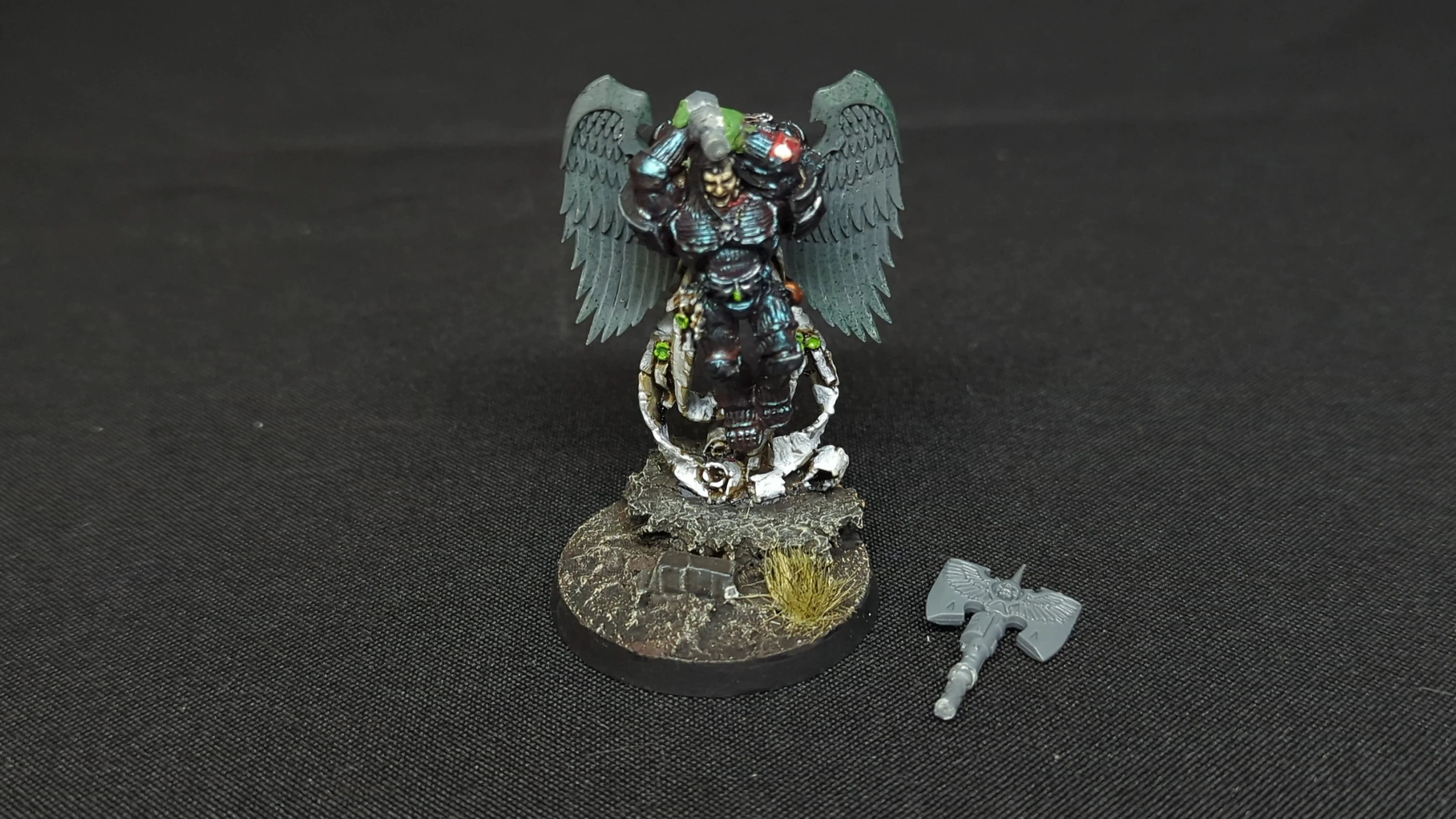 Warhammer 40k Blood Angels Astorath the Grim (OOP Metal) x1 OOP Painted