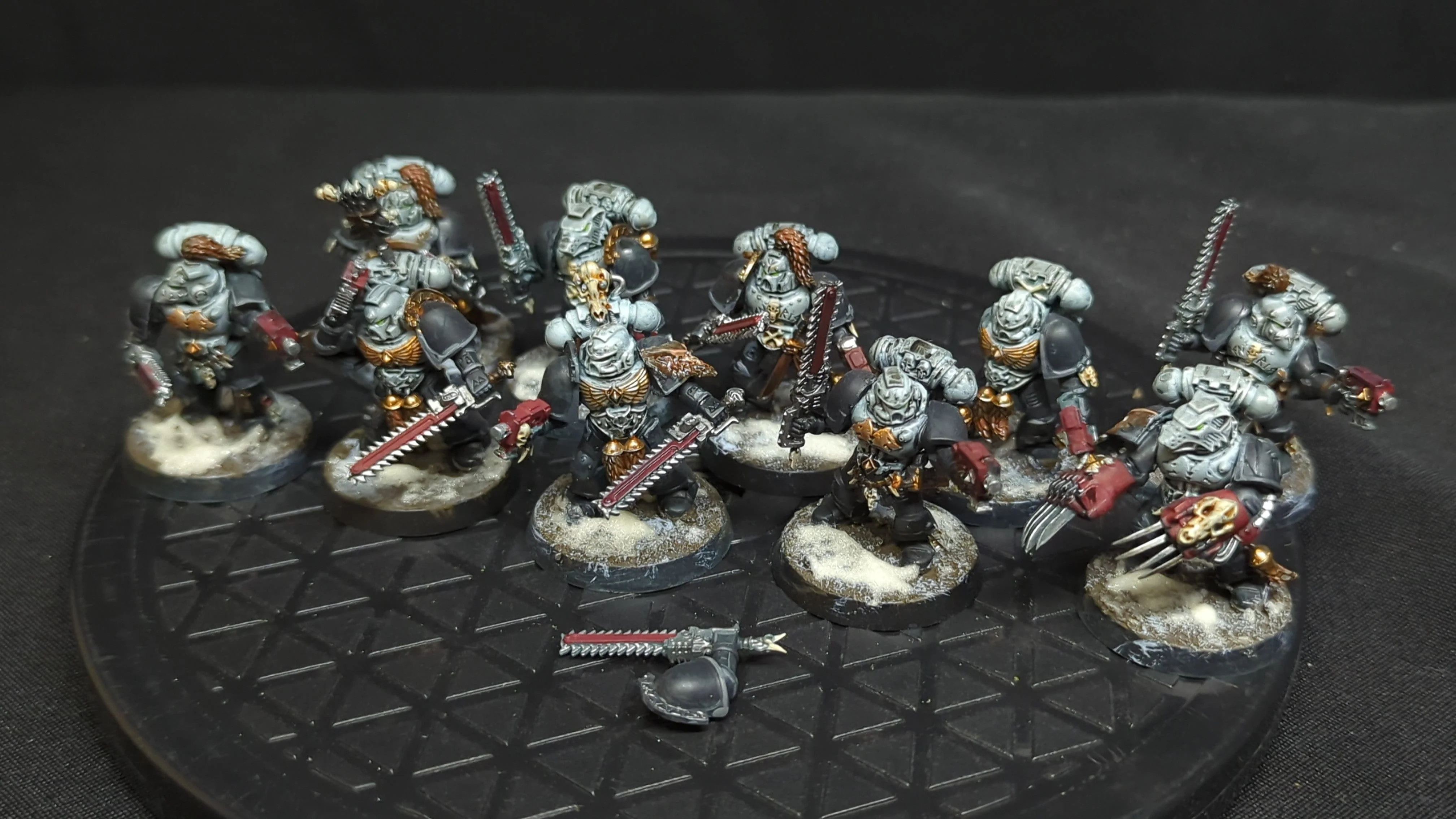 Warhammer 40k Blood claws (old models) x10 OOP Painted
