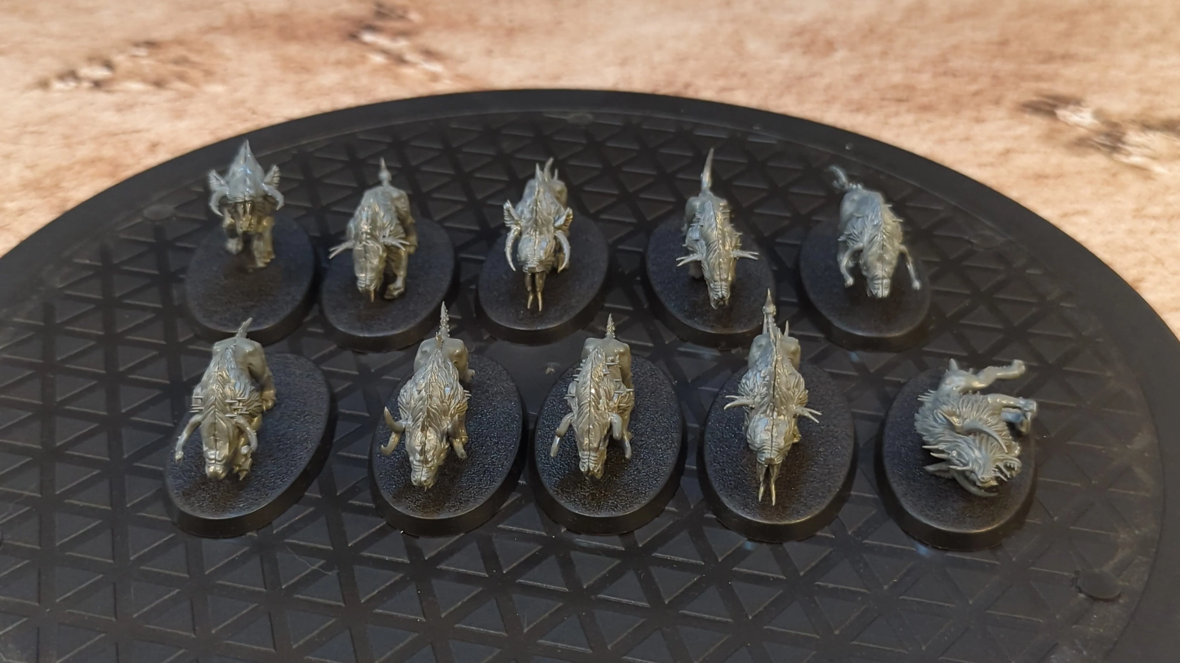 Age of Sigmar Beasts of Chaos Warhounds x10