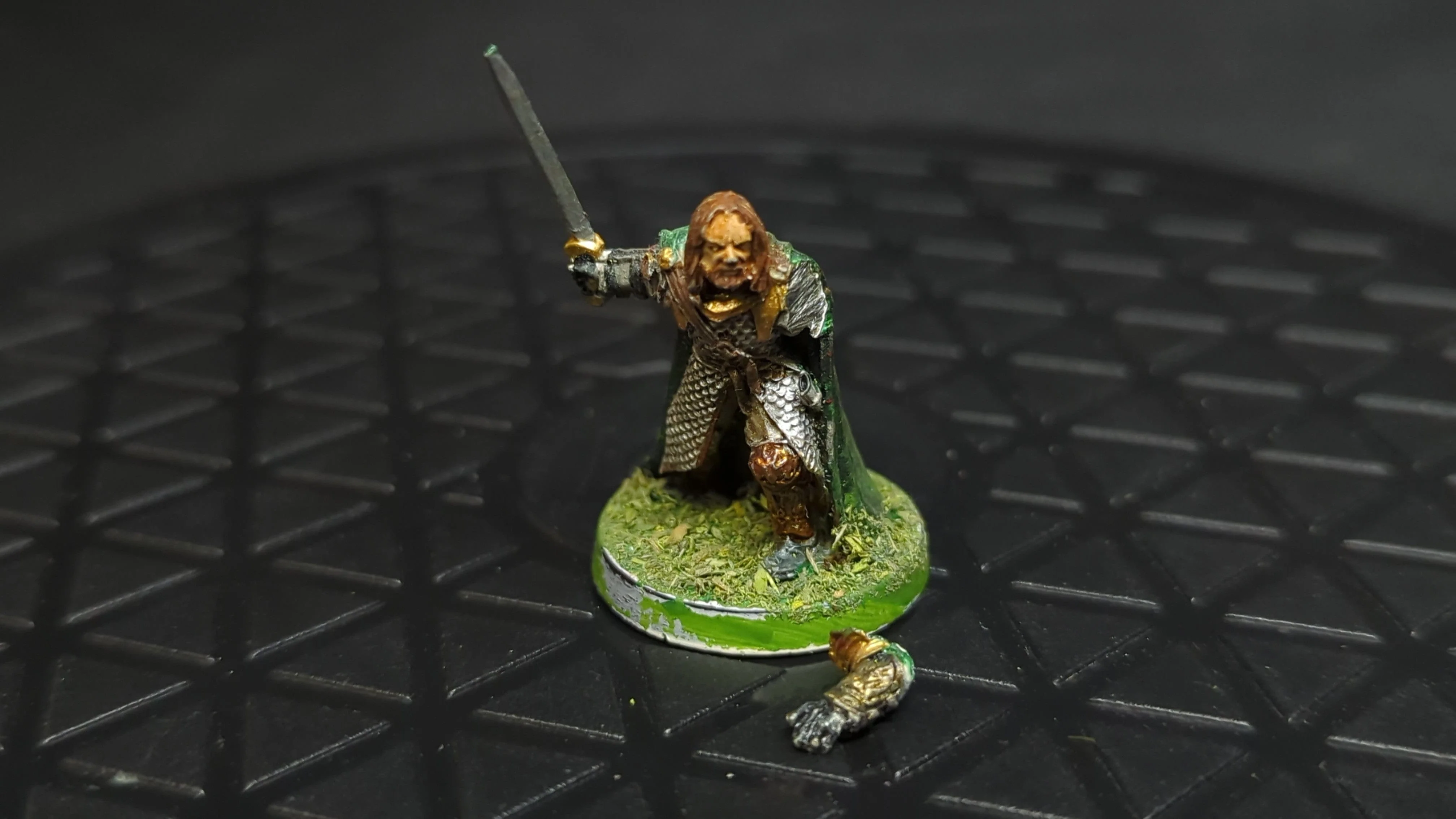 Middle-Earth Gamling (Helm's Deep) x1 OOP Painted