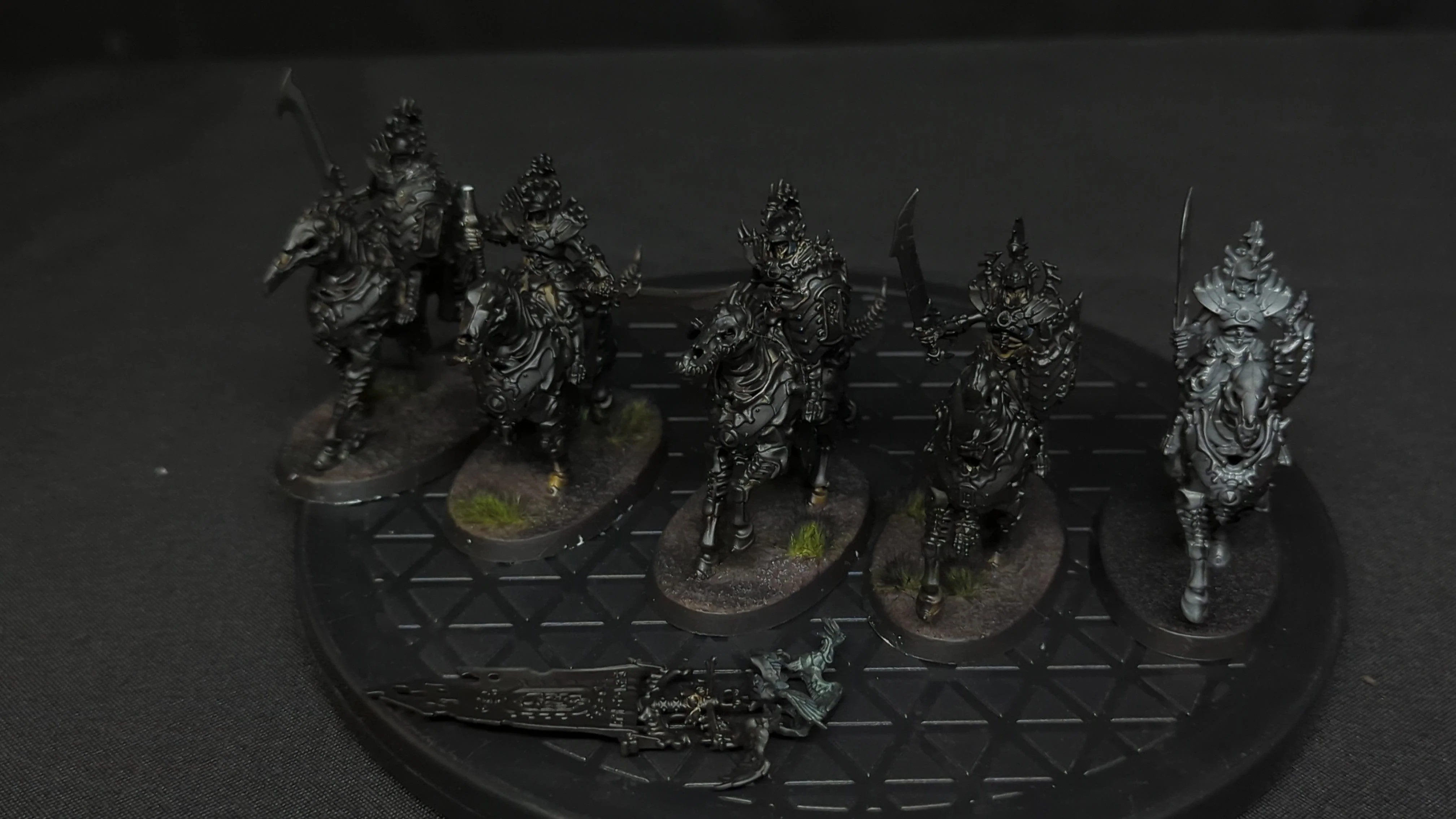 Age of Sigmar Ossiarch Bonereapers Kavalos Deathriders x5