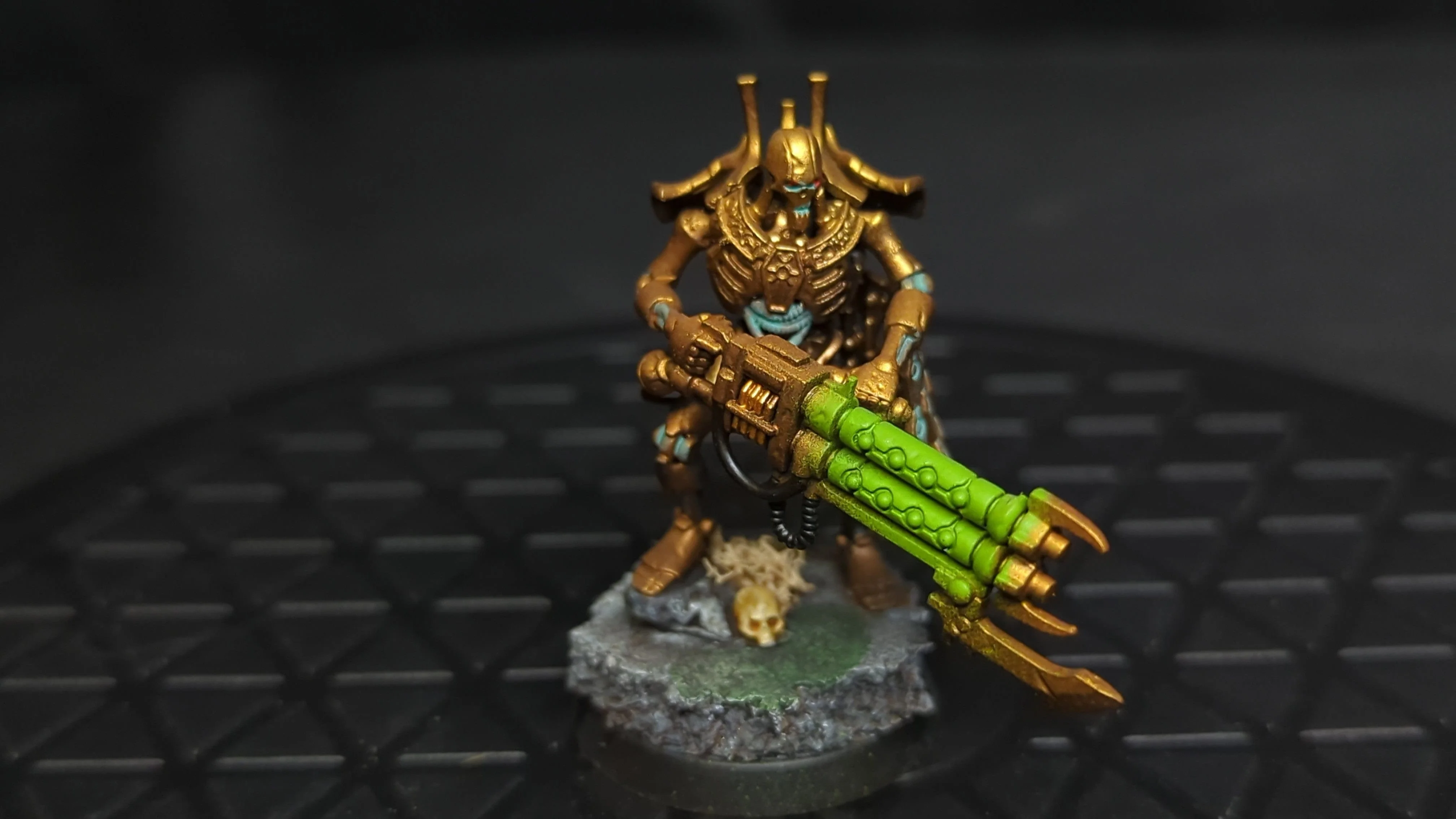 Warhammer 40k Necrons Royal Warden x1 Painted