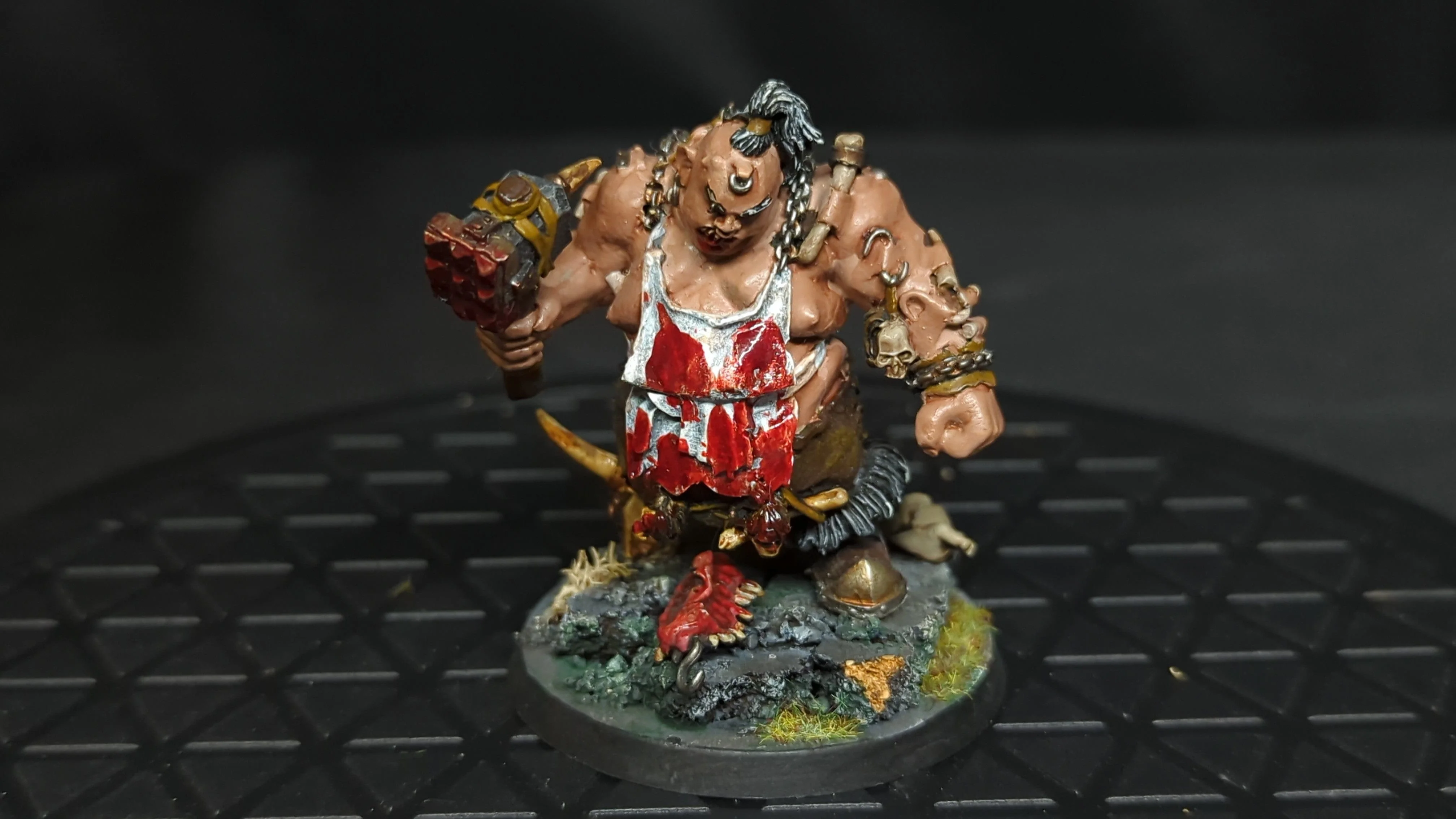 Age of Sigmar Ogor Mawtribes Butcher (OOP Metal) x1 OOP Painted