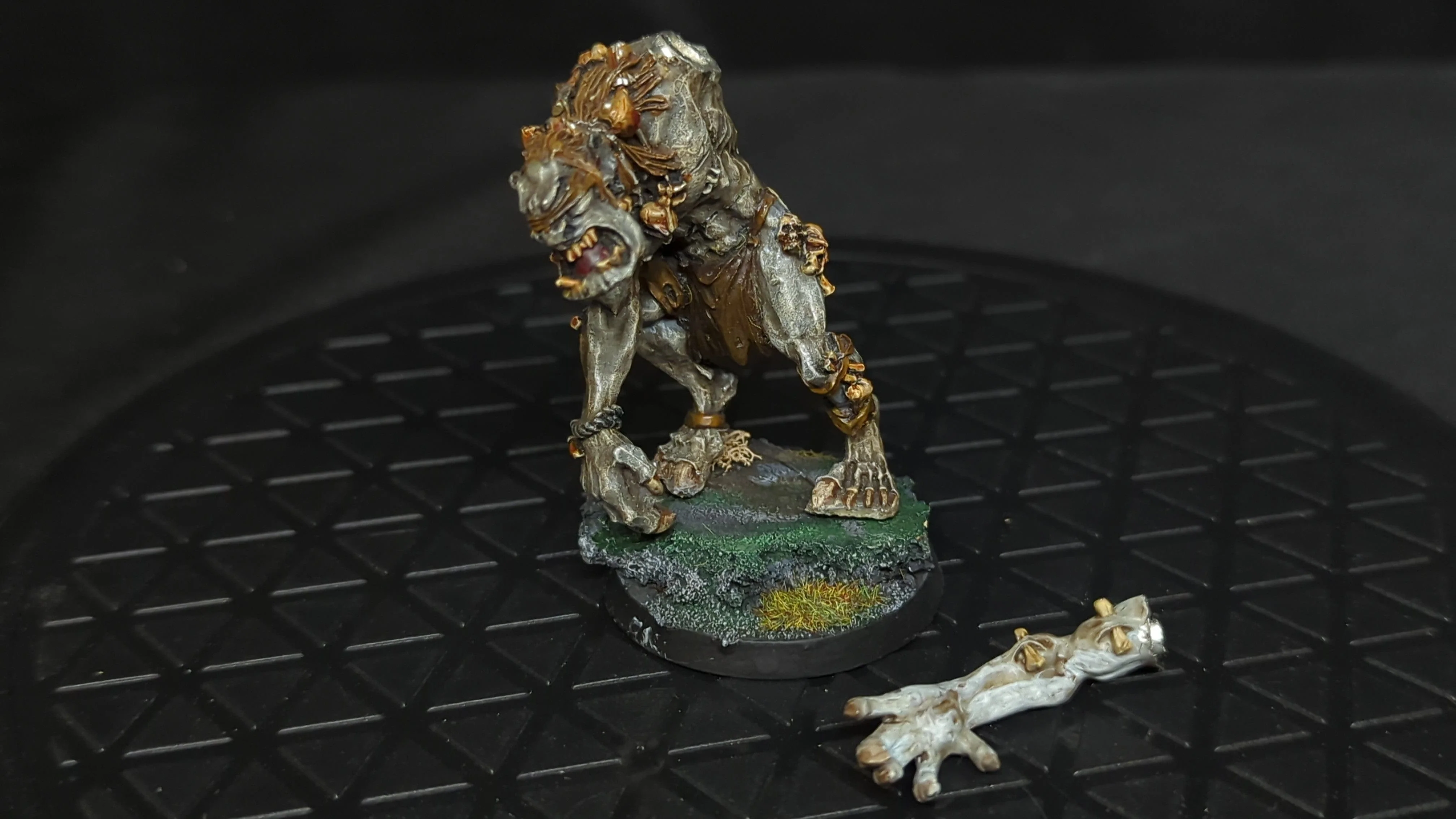 Age of Sigmar Ogor Mawtribes Gorger (OOP Metal) x1 OOP Painted