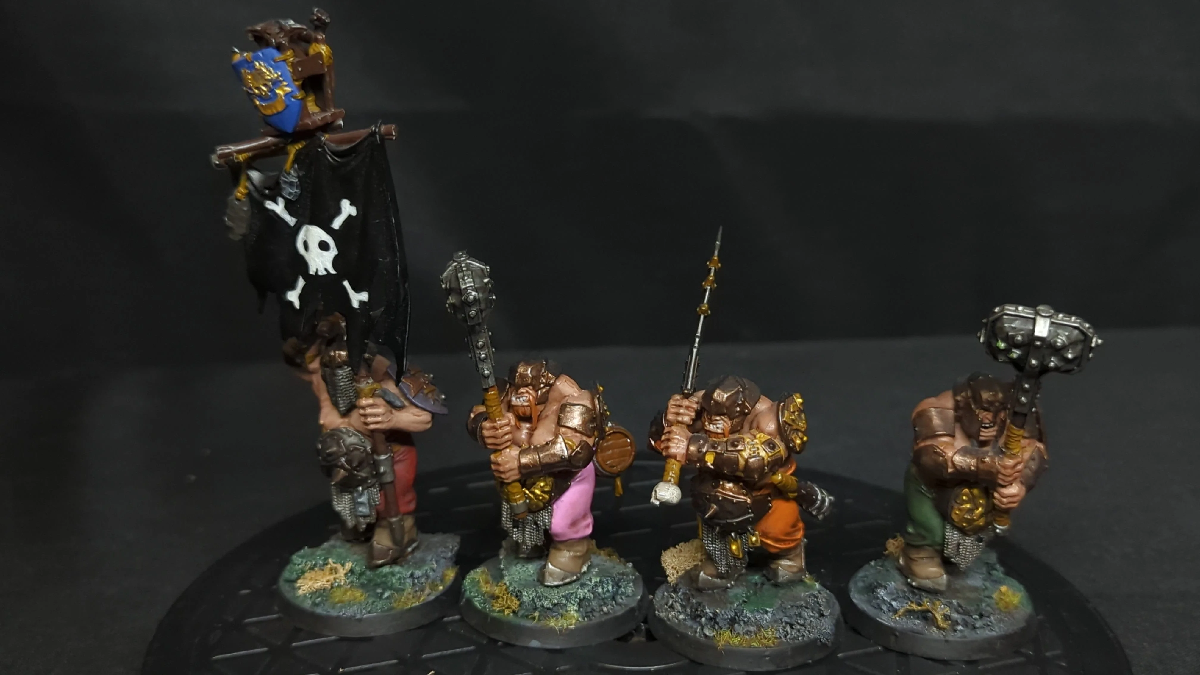 Age of Sigmar Ogor Mawtribes Ironguts x4 Painted