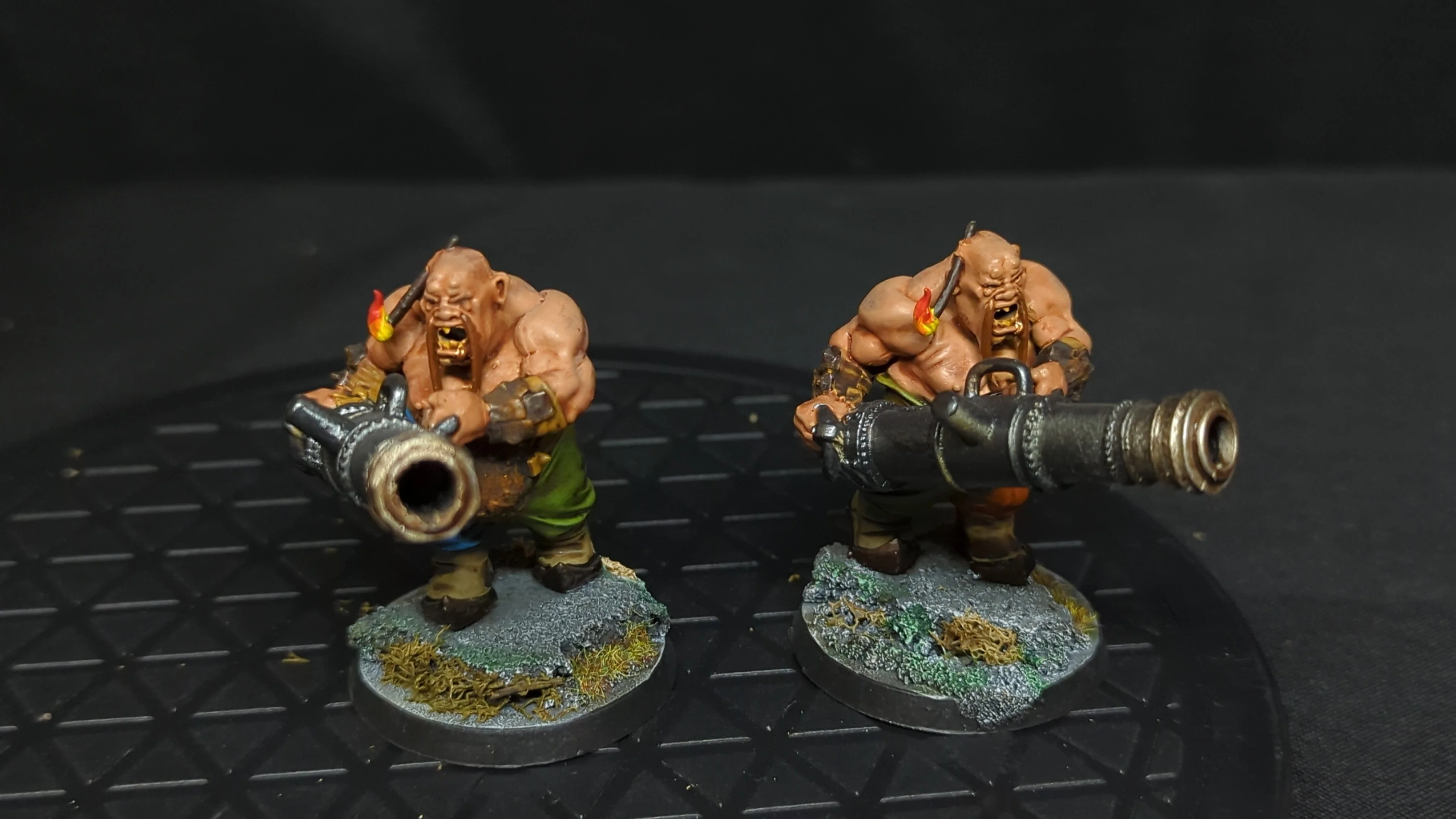 Age of Sigmar Ogor Mawtribes Leadbelchers x2 Painted