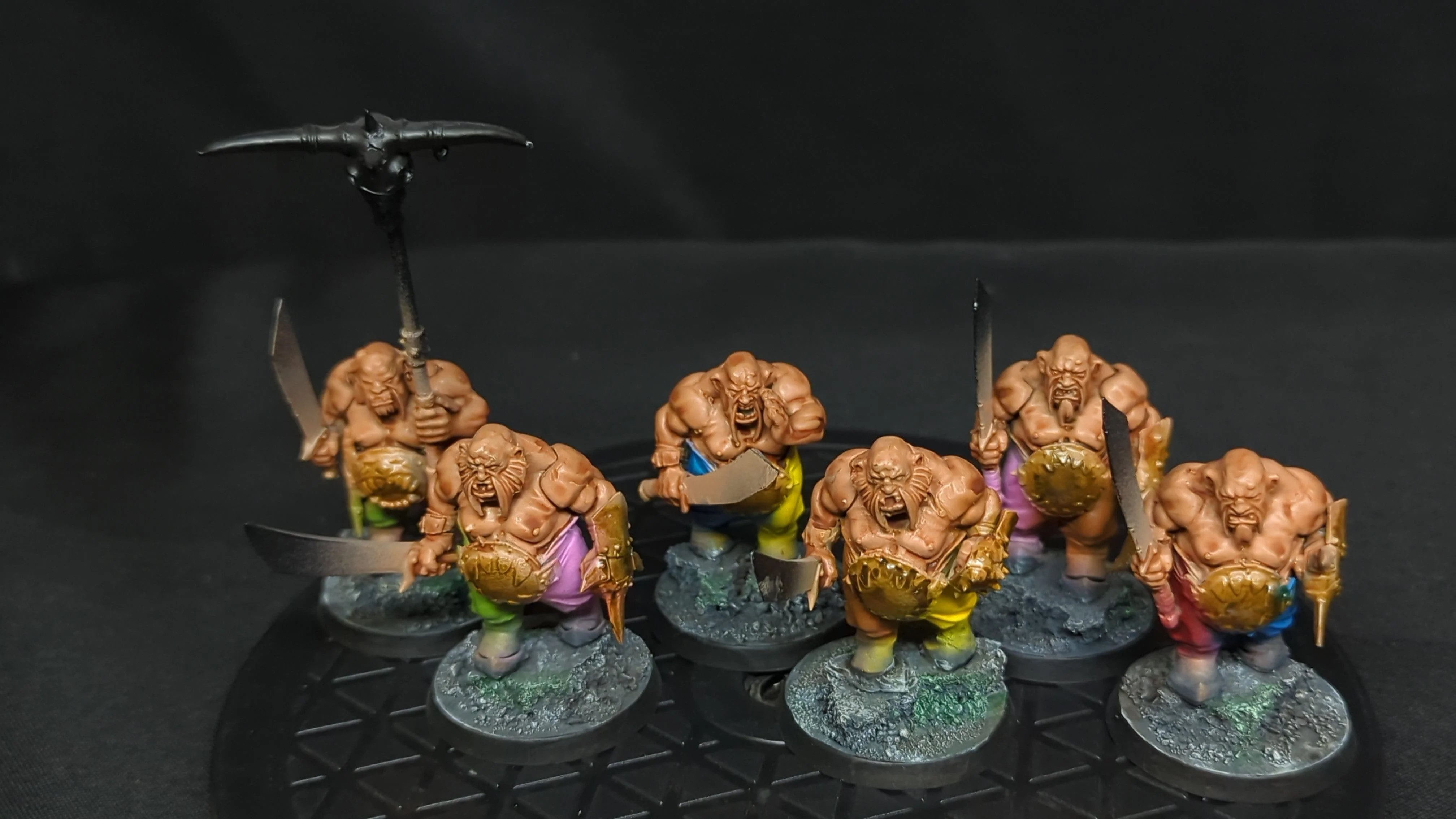 Age of Sigmar Ogor Mawtribes Ogor Gluttons x6 Painted