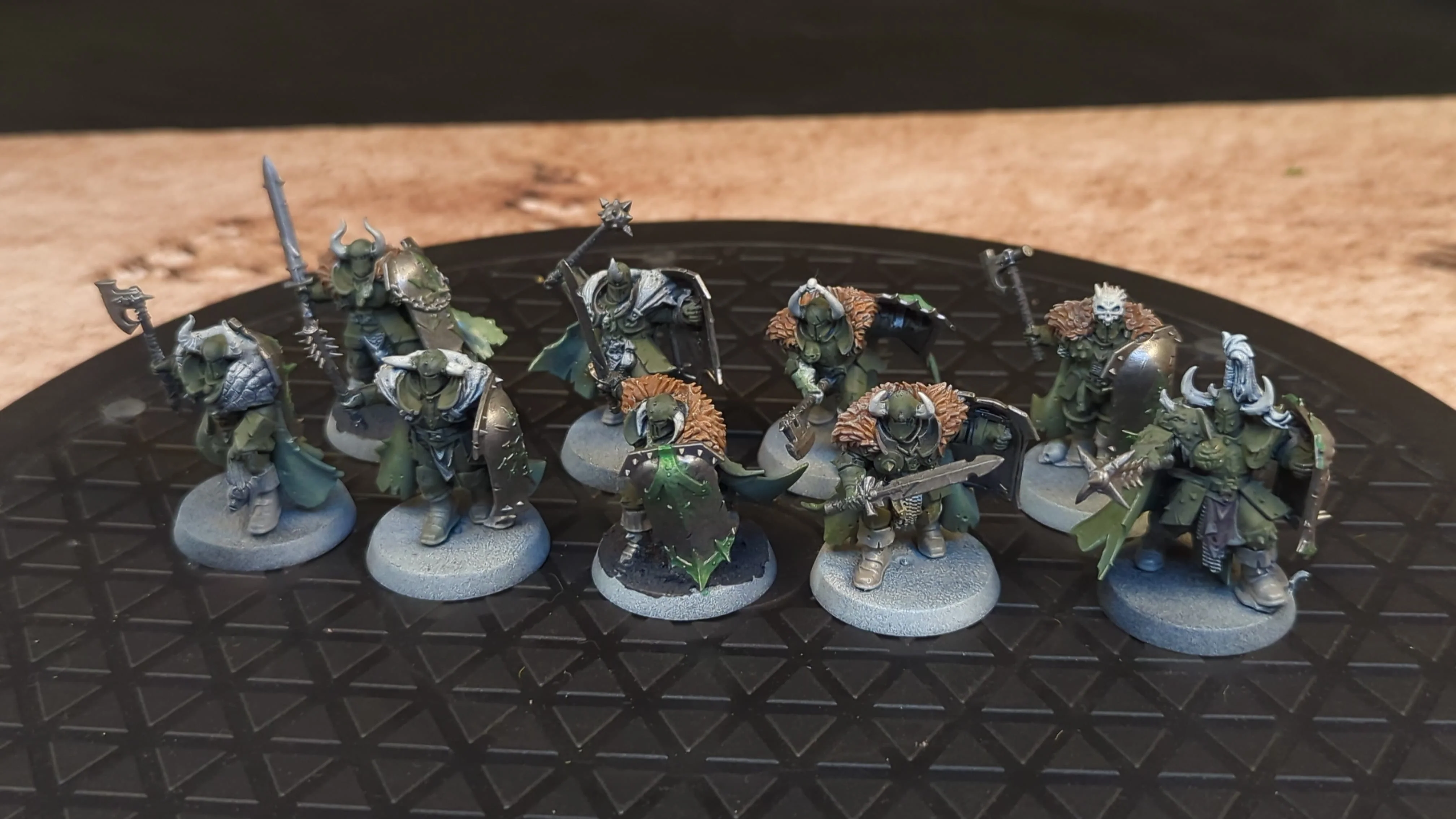 Age of Sigmar Slaves to Darkness Chaos Warriors x9