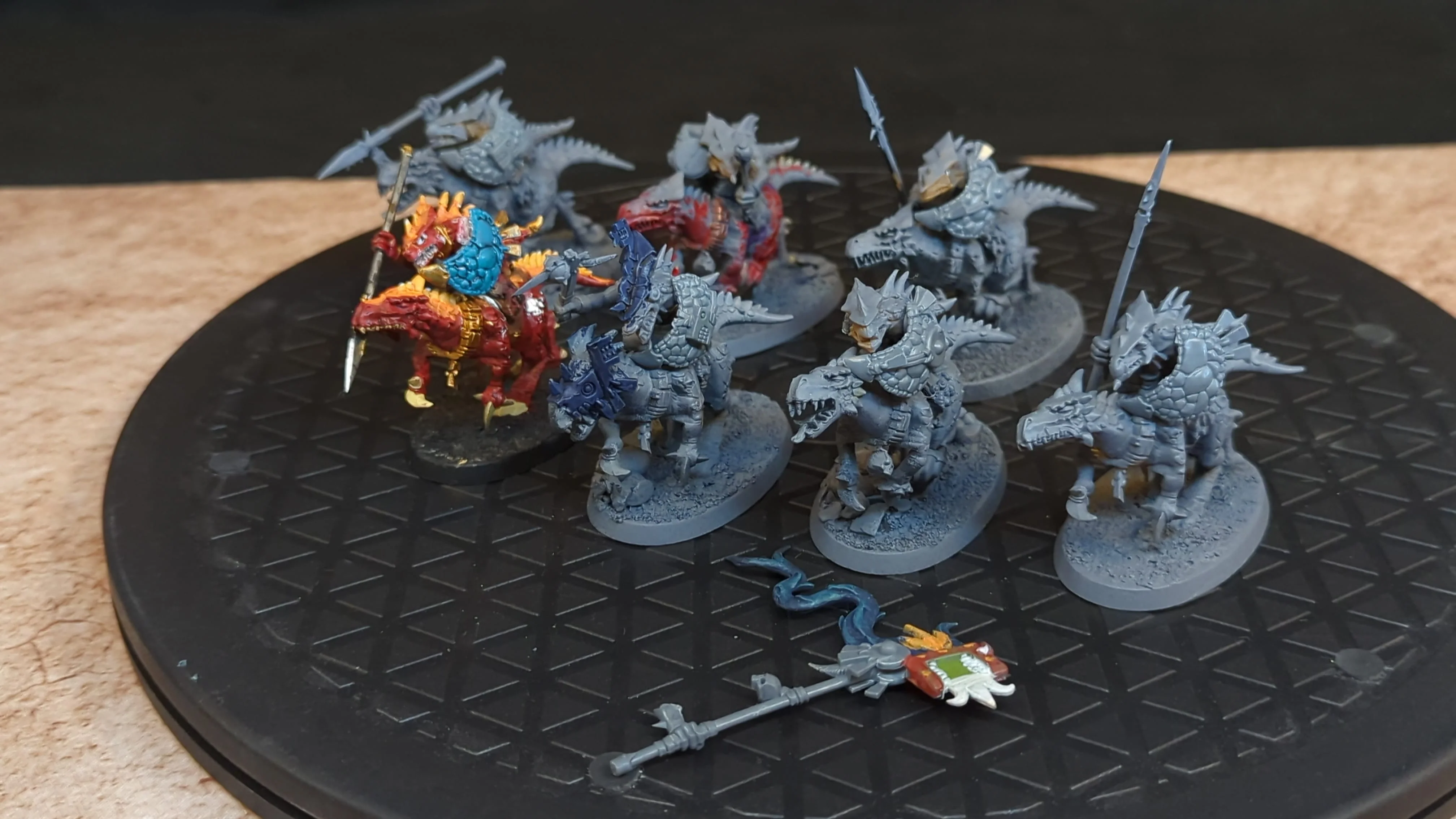 Age of Sigmar Seraphon Saurus Knights (OOP) x7