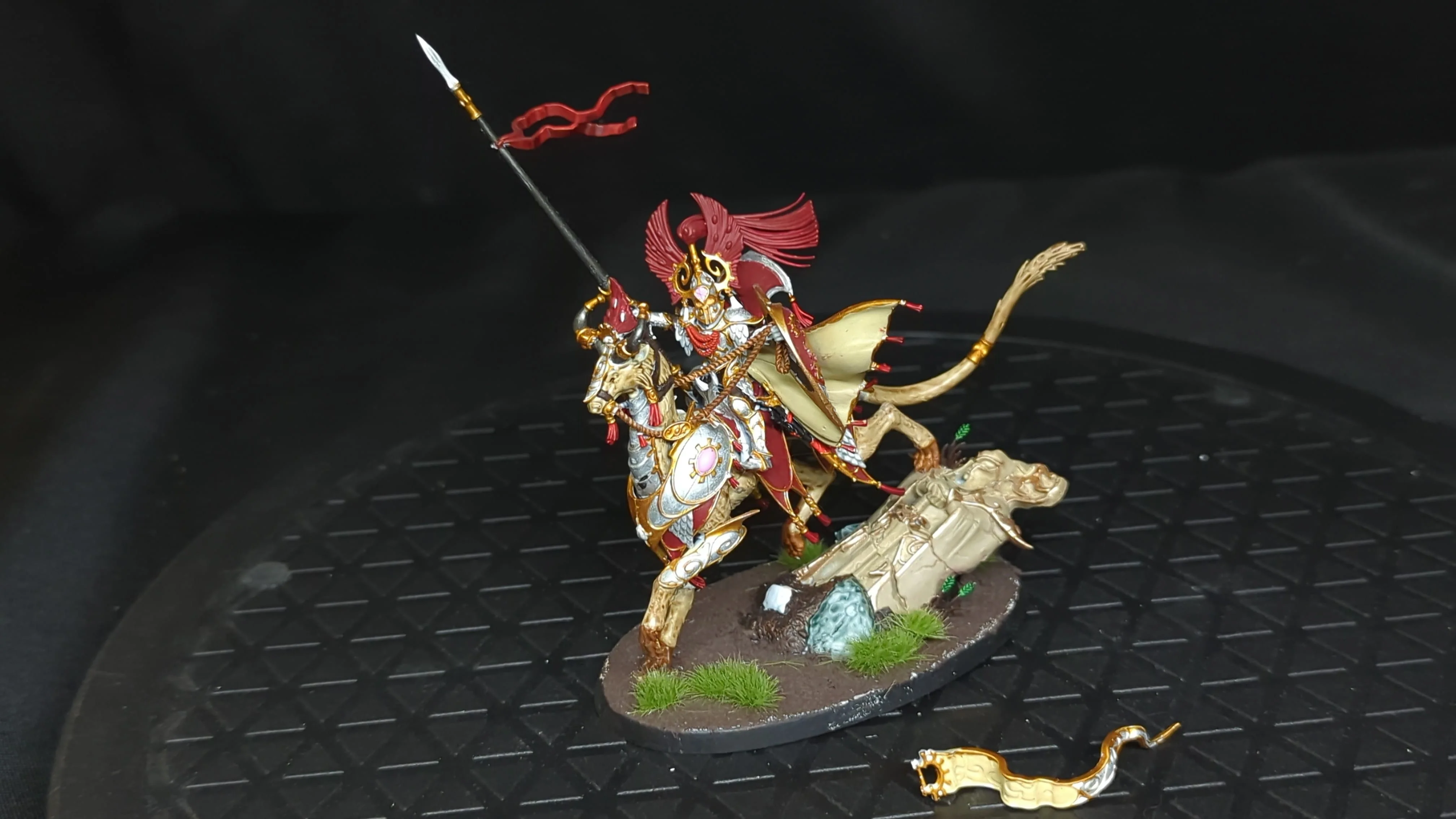 Age of Sigmar Lumineth Realm-Lords Lyrior Uthralle x1 Painted