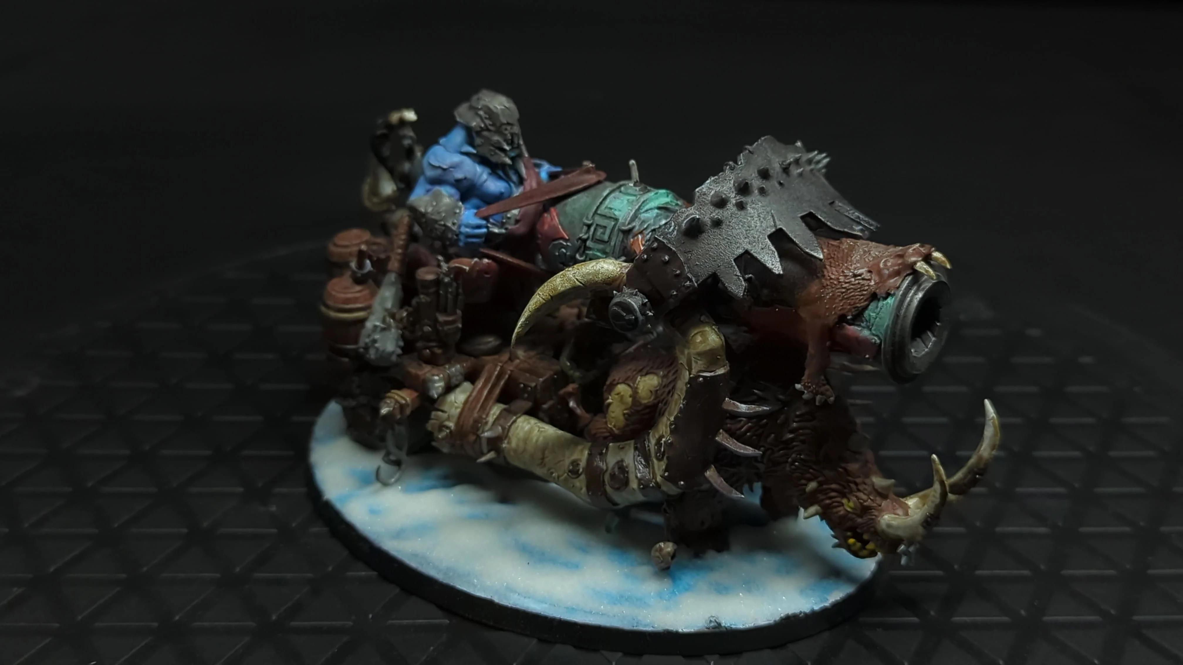 Age of Sigmar Ogor Mawtribes Ironblaster x1 Painted