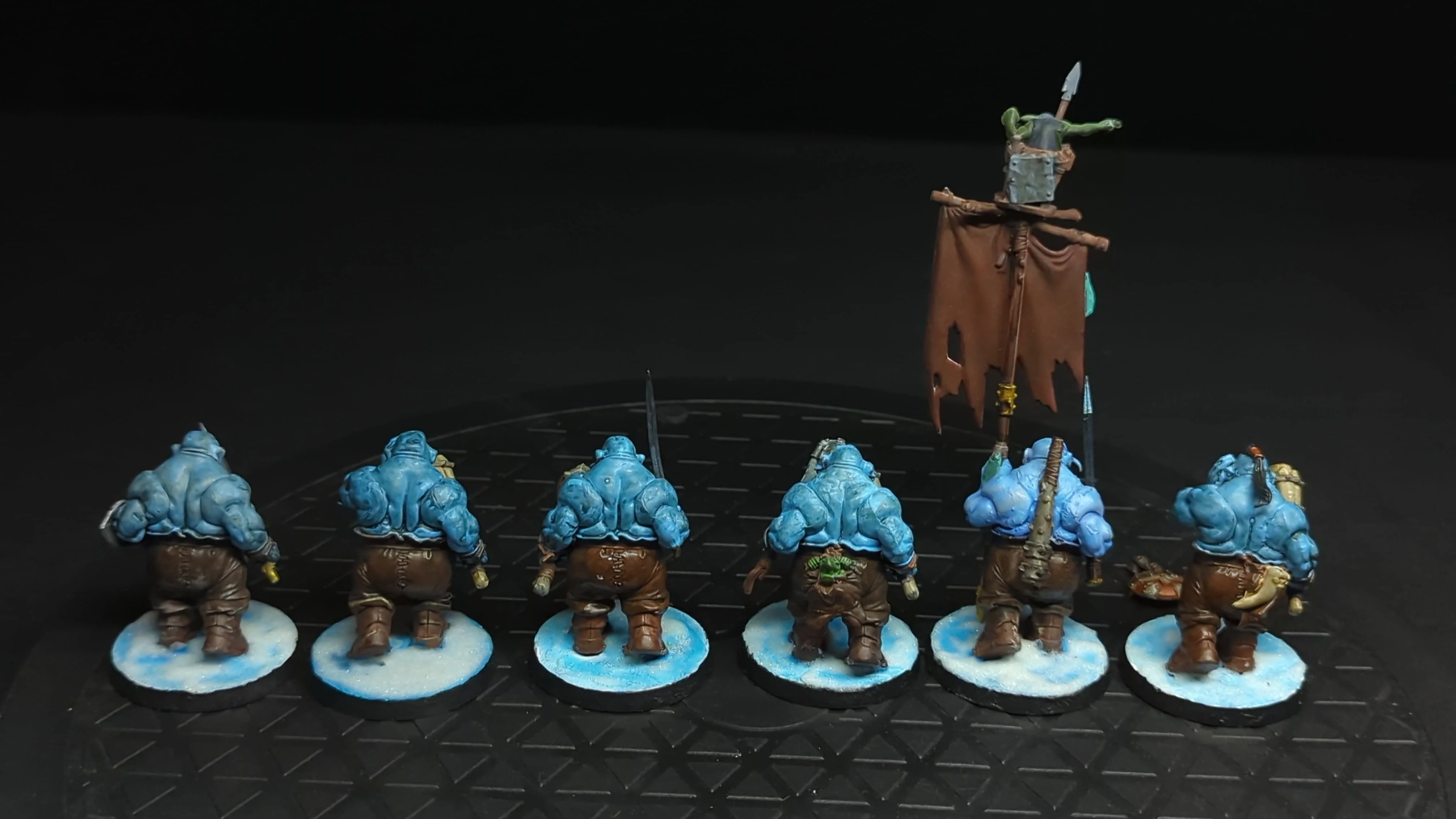 Age of Sigmar Ogor Mawtribes Ogor Gluttons x6 Painted - Image 2