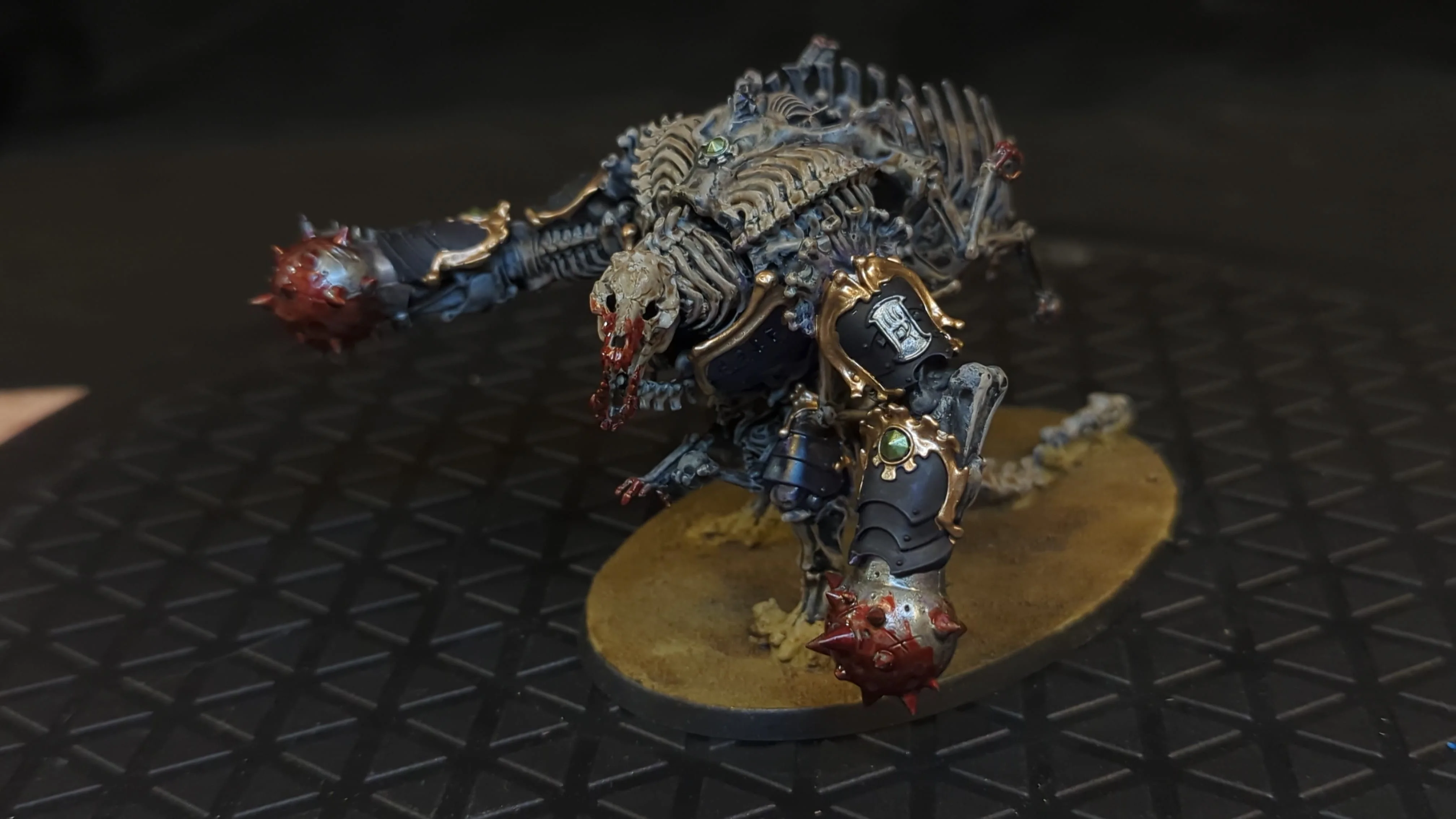 Age of Sigmar Ossiarch Bonereapers Gothizzar Harverster x1 Painted