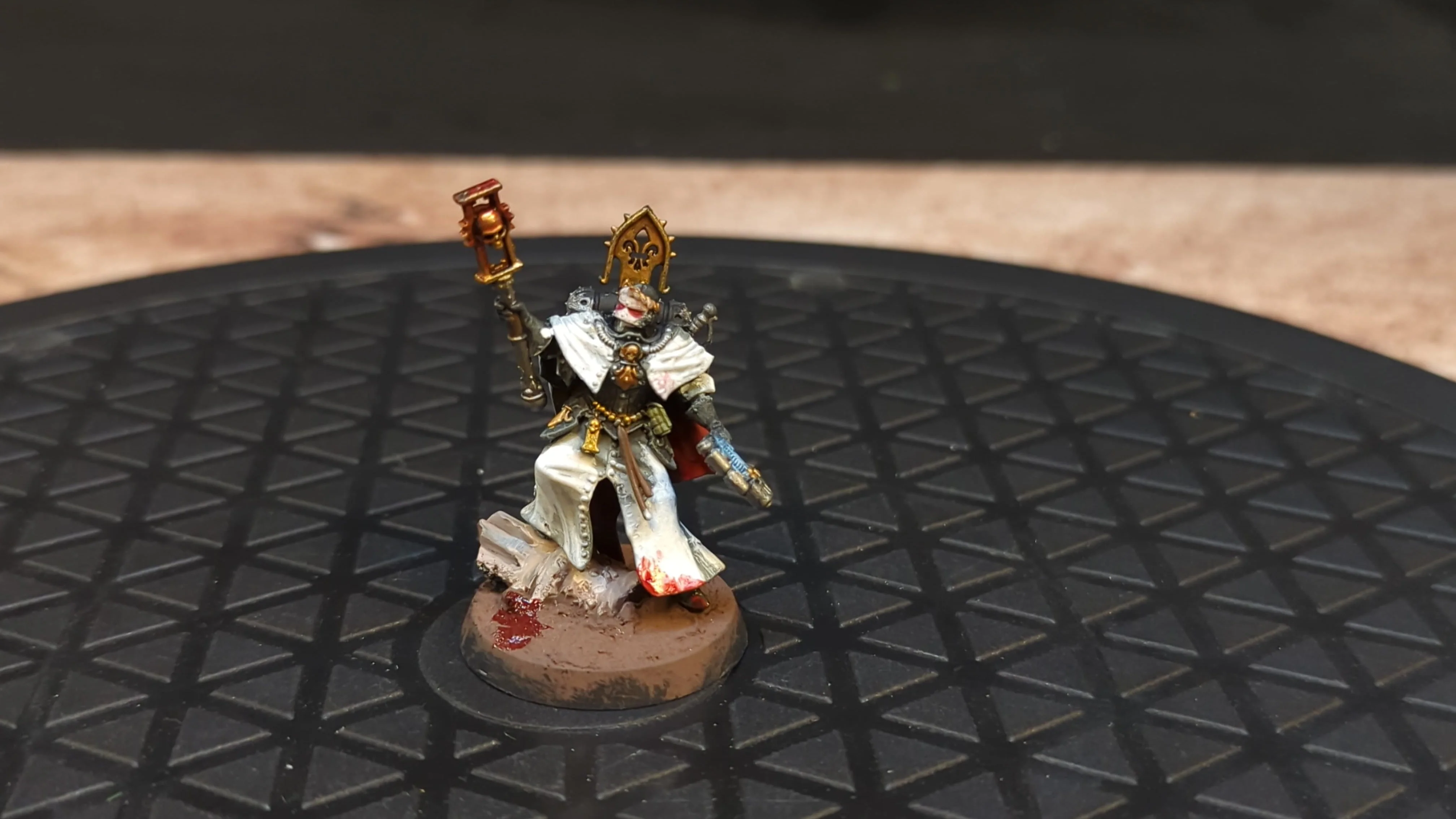 Warhammer 40k Adepta Sororitas Canoness x1 Painted