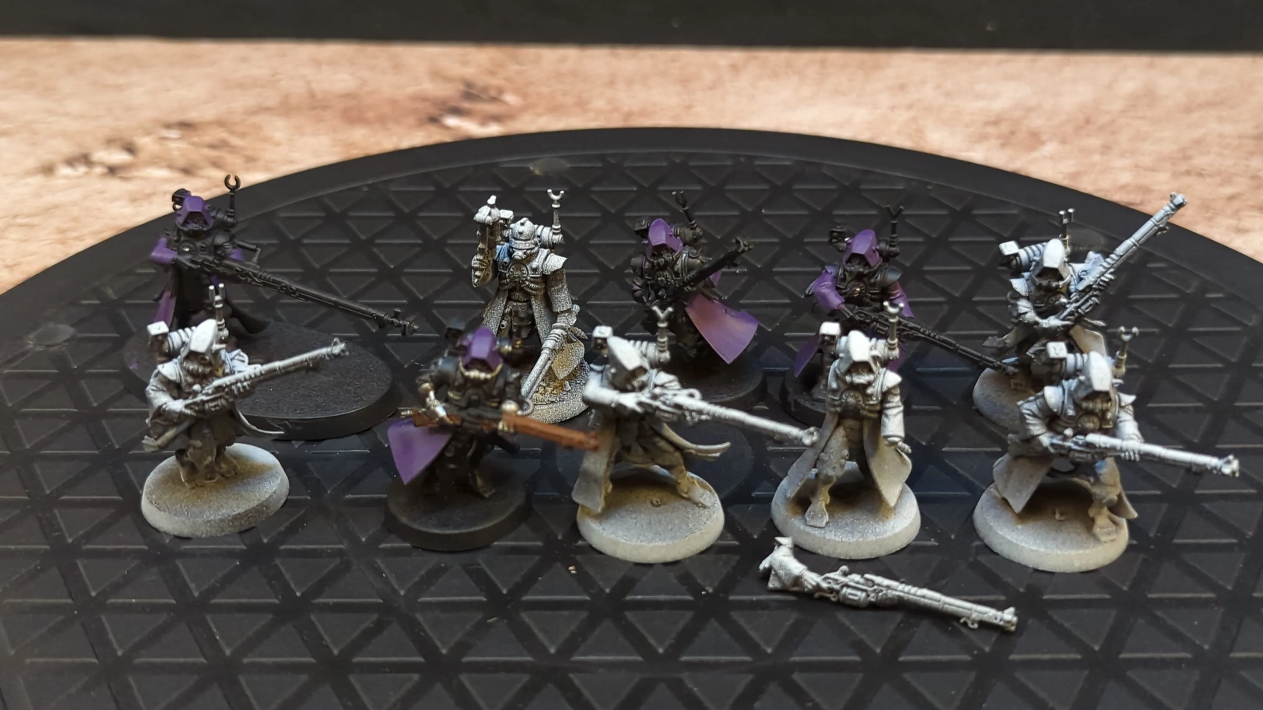 Warhammer 40k Adeptus Mechanicus Rangers x10 Painted