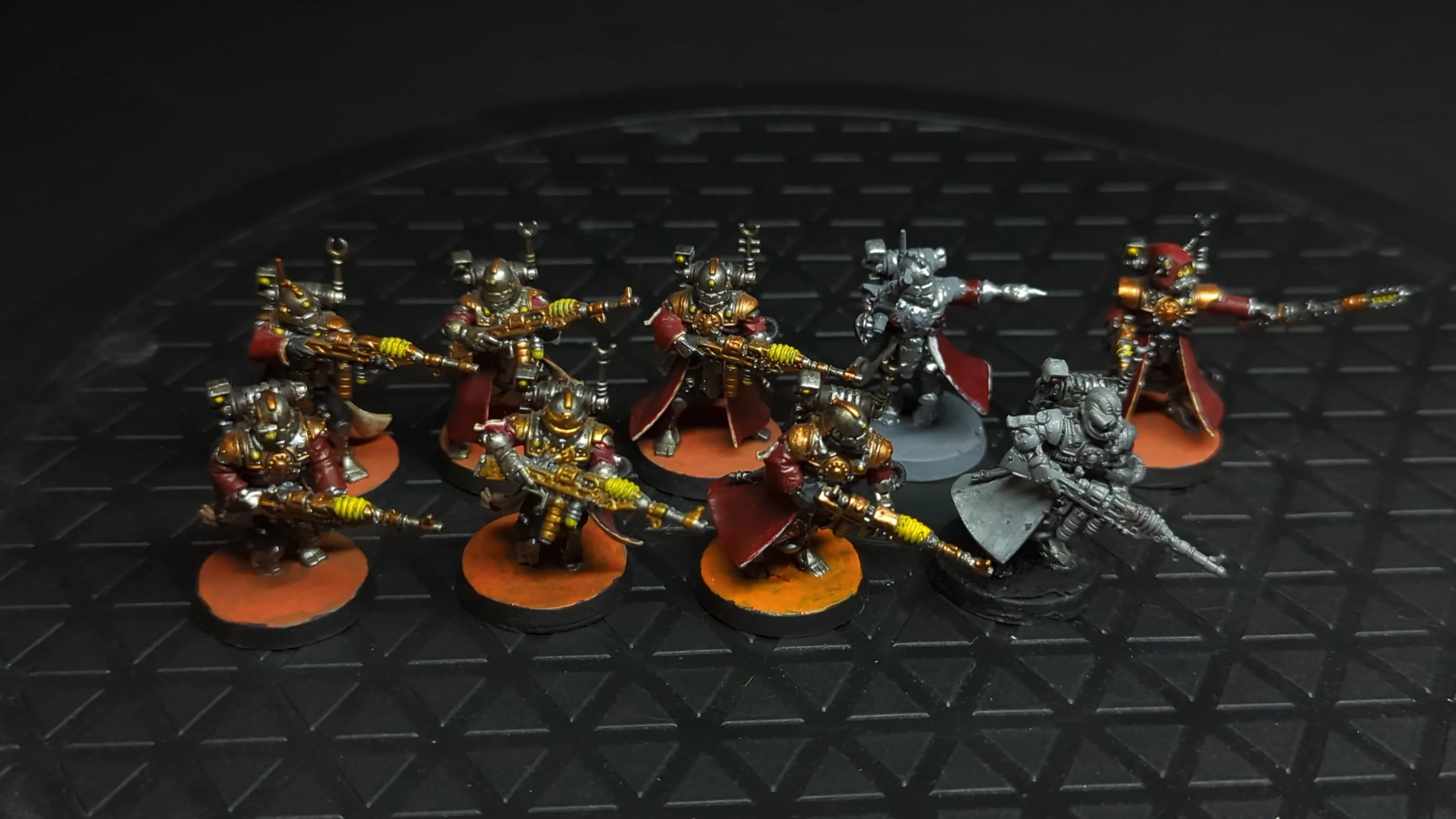 Warhammer 40k Adeptus Mechanicus Skitarii Vanguard x9