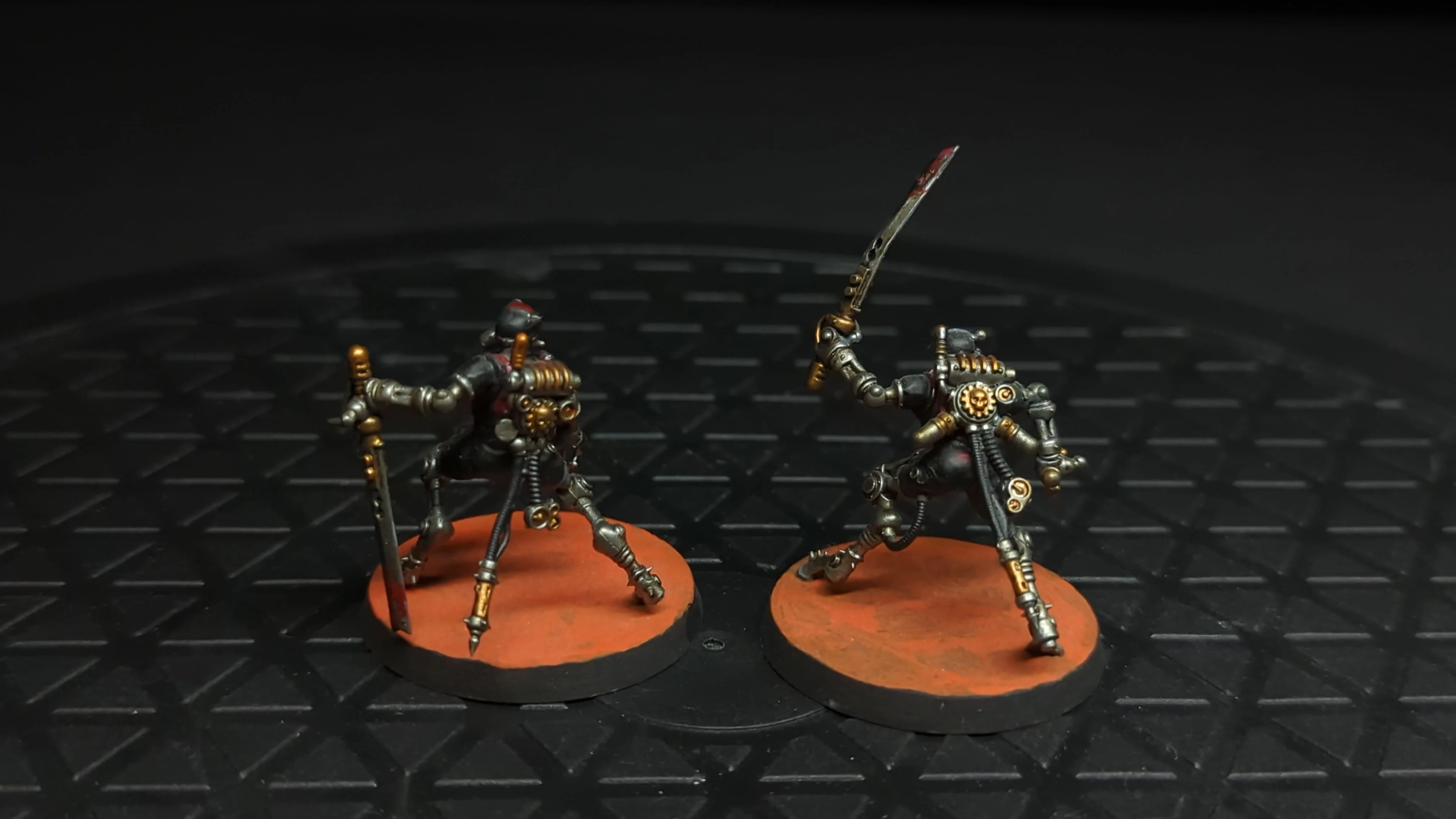 Warhammer 40k Adeptus Mechanicus Infiltrators x2 Painted - Image 2