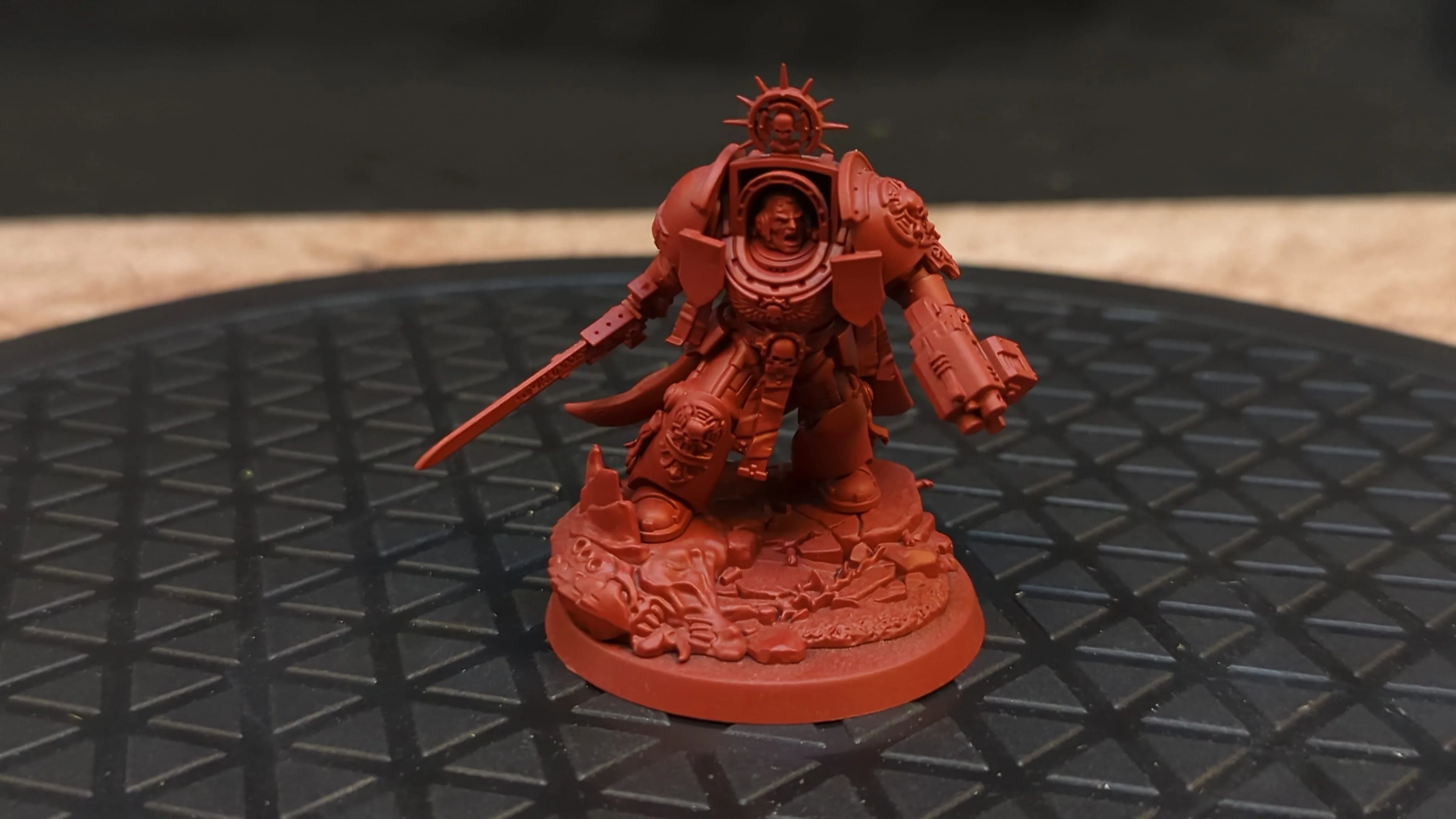 Warhammer 40k Space Marines Captain in Terminator Armor x1