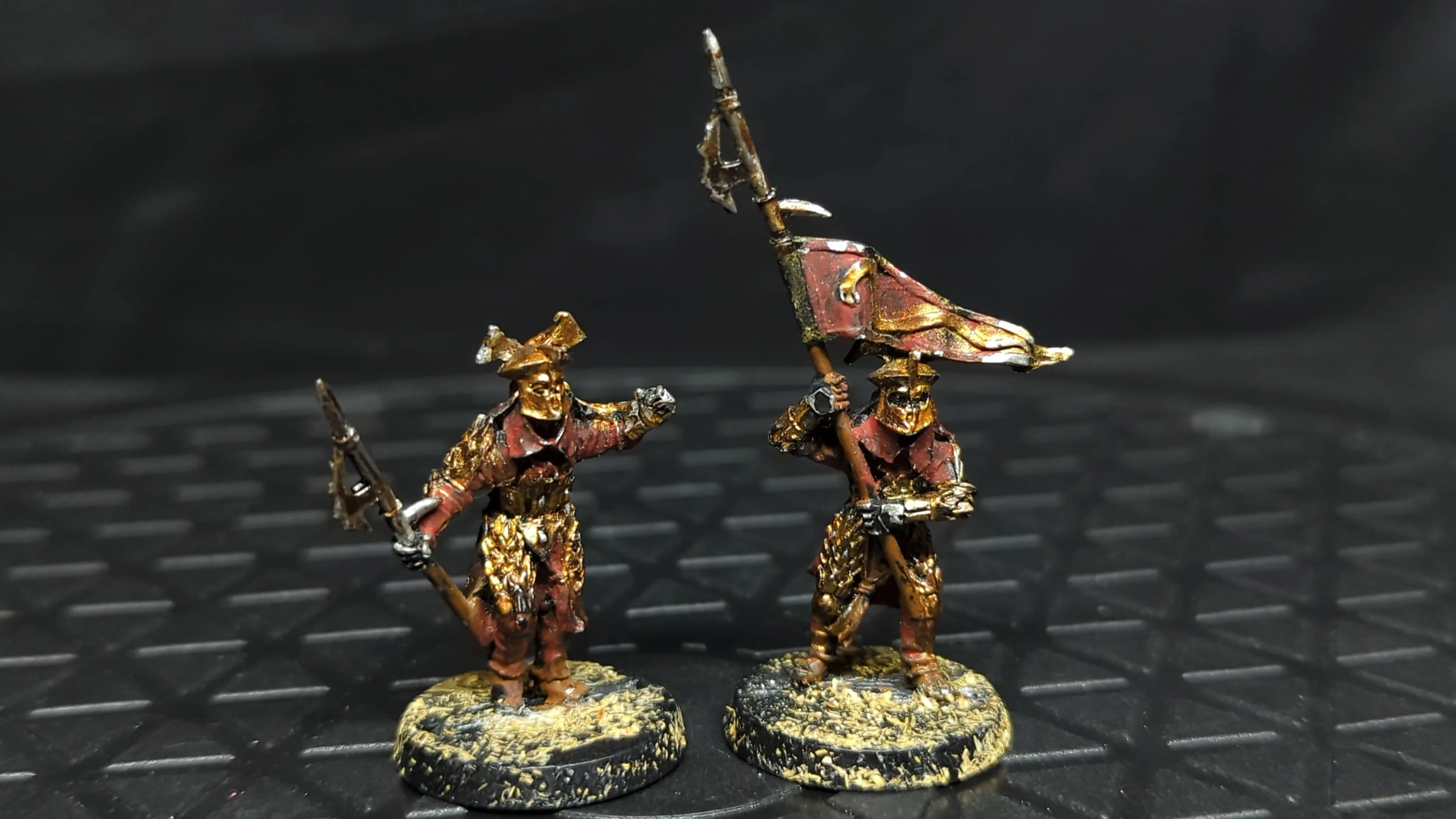 Lord of the Rings Middle-Earth Middle Earth Easterling Commanders x2 Painted