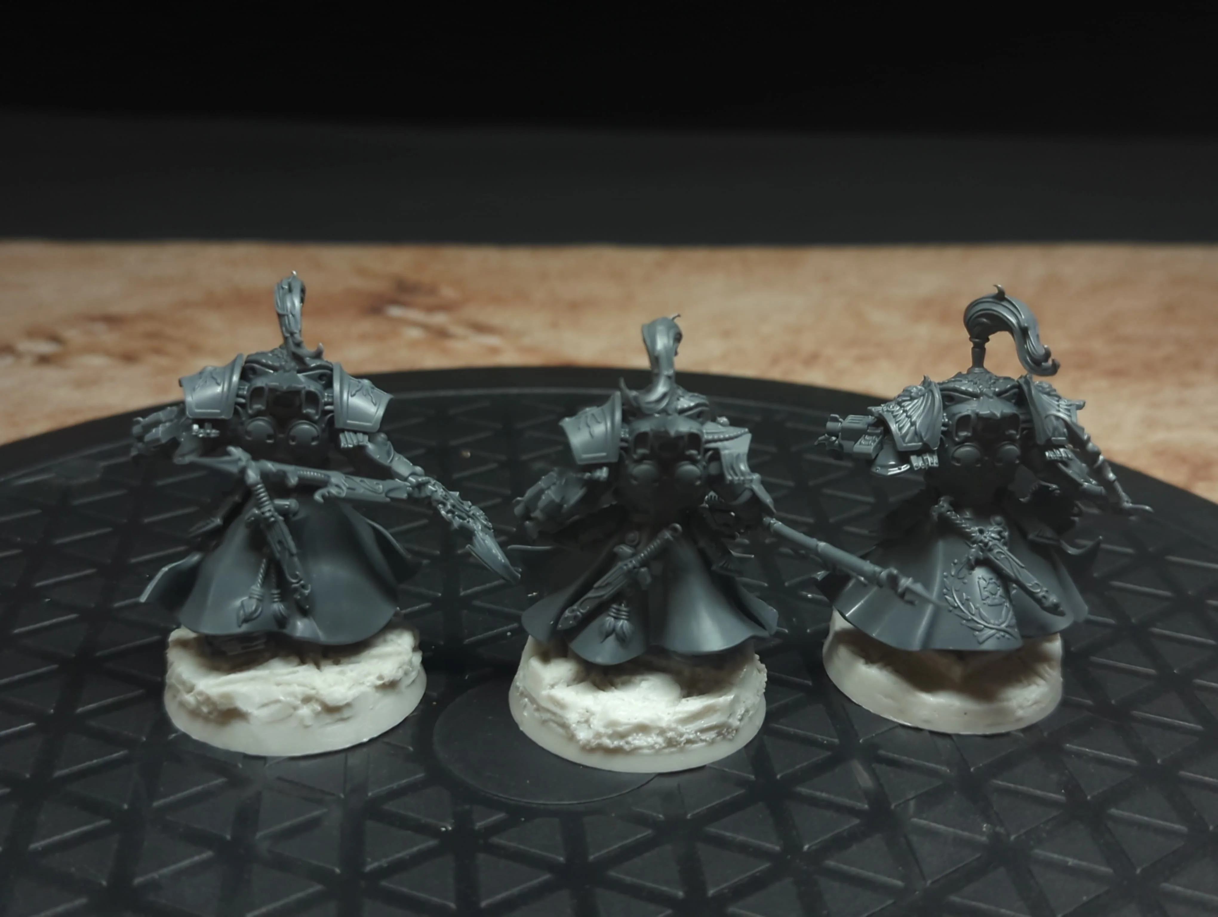 Warhammer 40k Adeptus Custodes Allarus Custodian x3 - Image 2