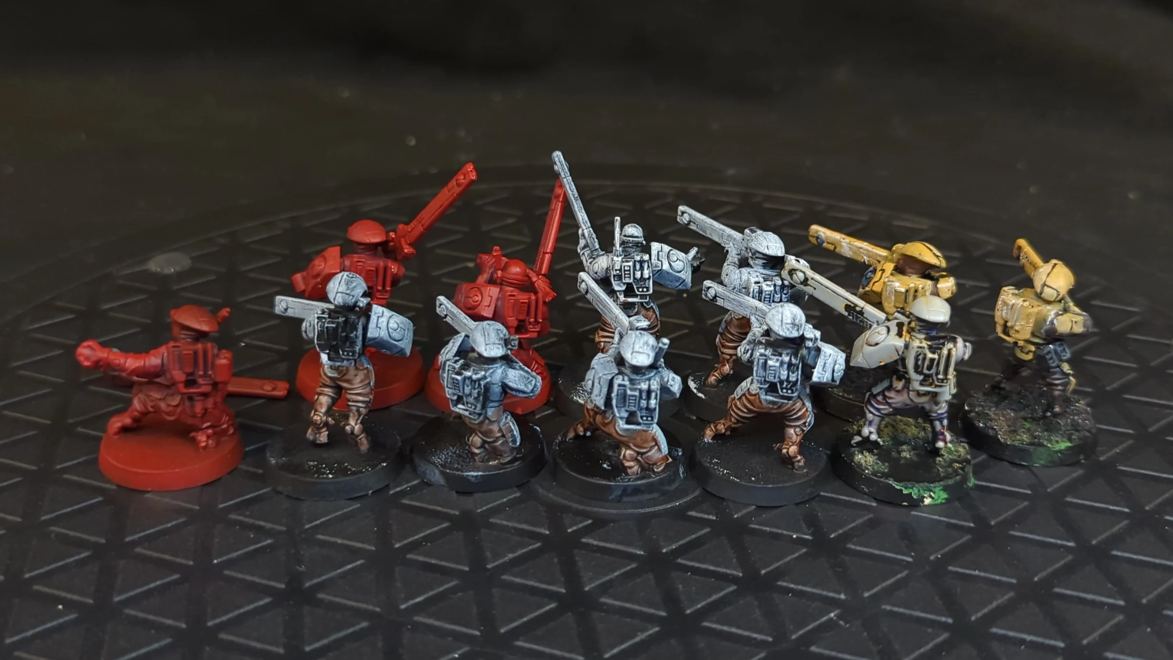 Warhammer 40k T'au Empire Fire Warriors x10 - Image 2