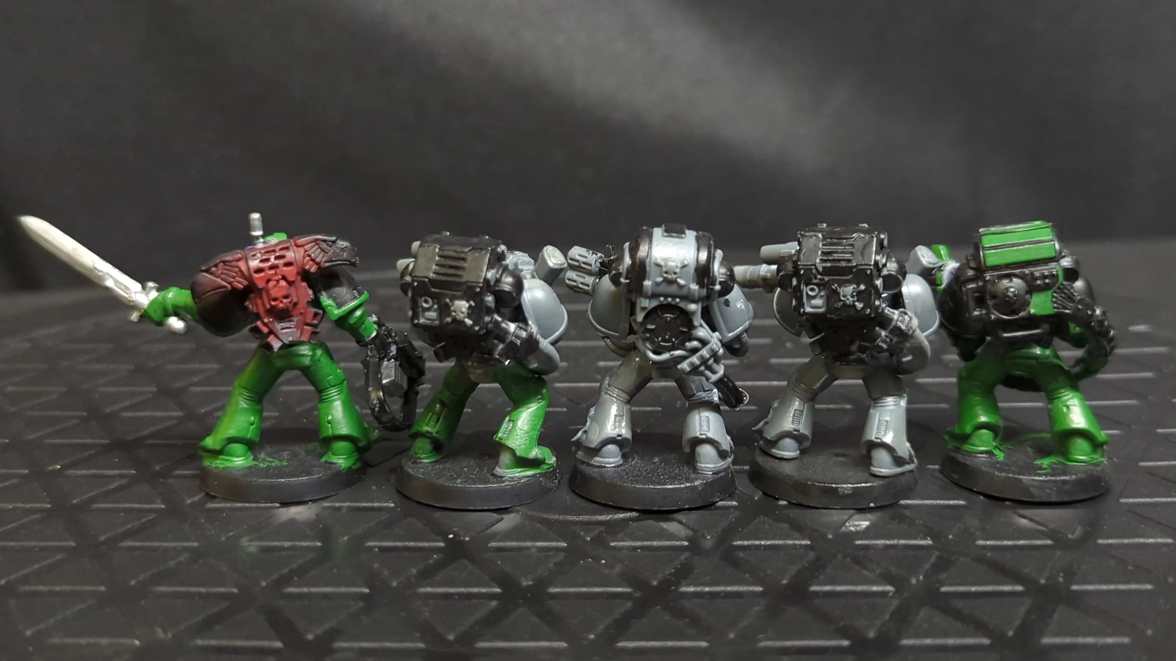 Warhammer 40k Space Marines Devastator Squad x5 - Image 2