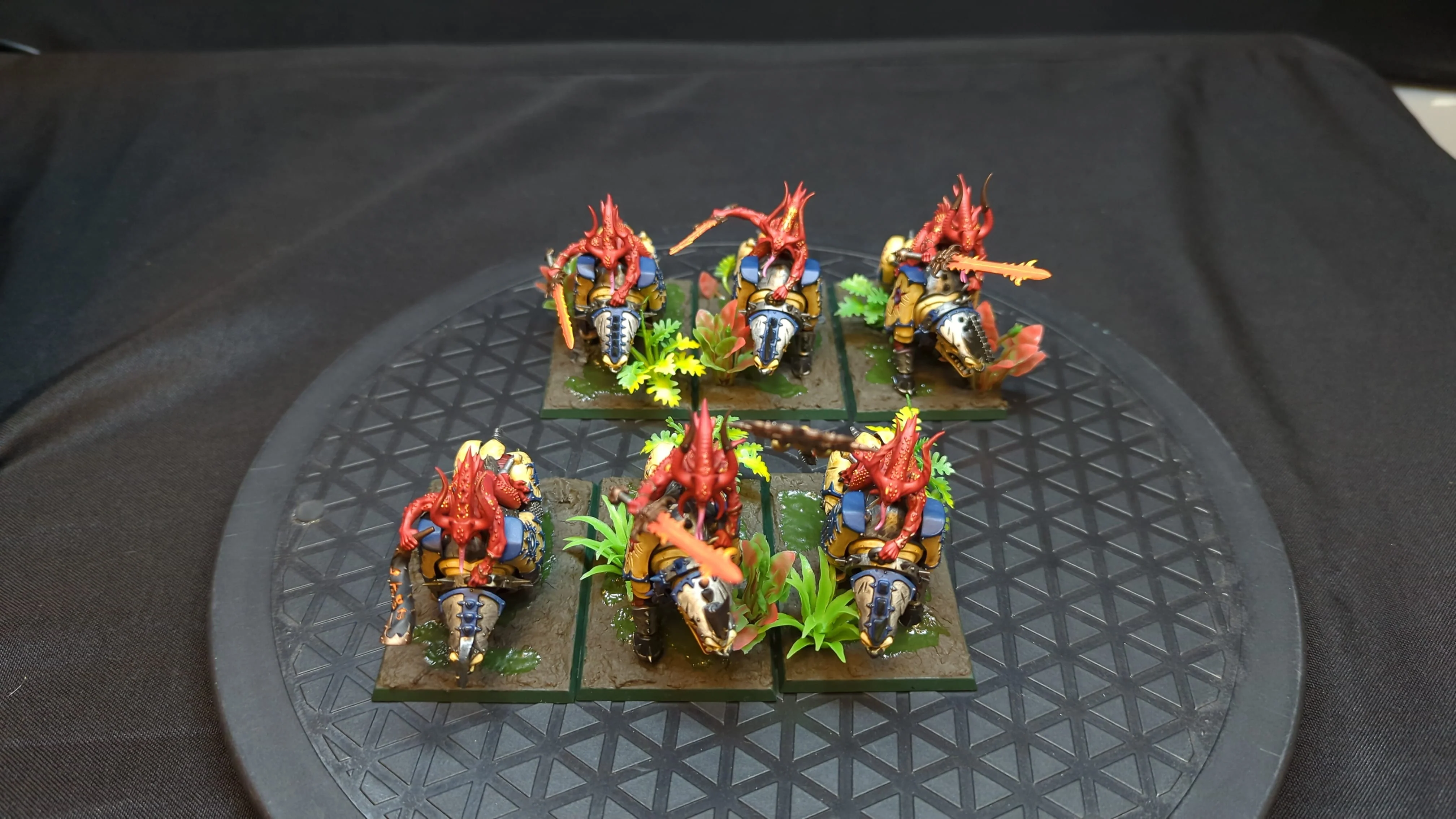 Warhammer Khorne Bloodcrushers x6 Painted