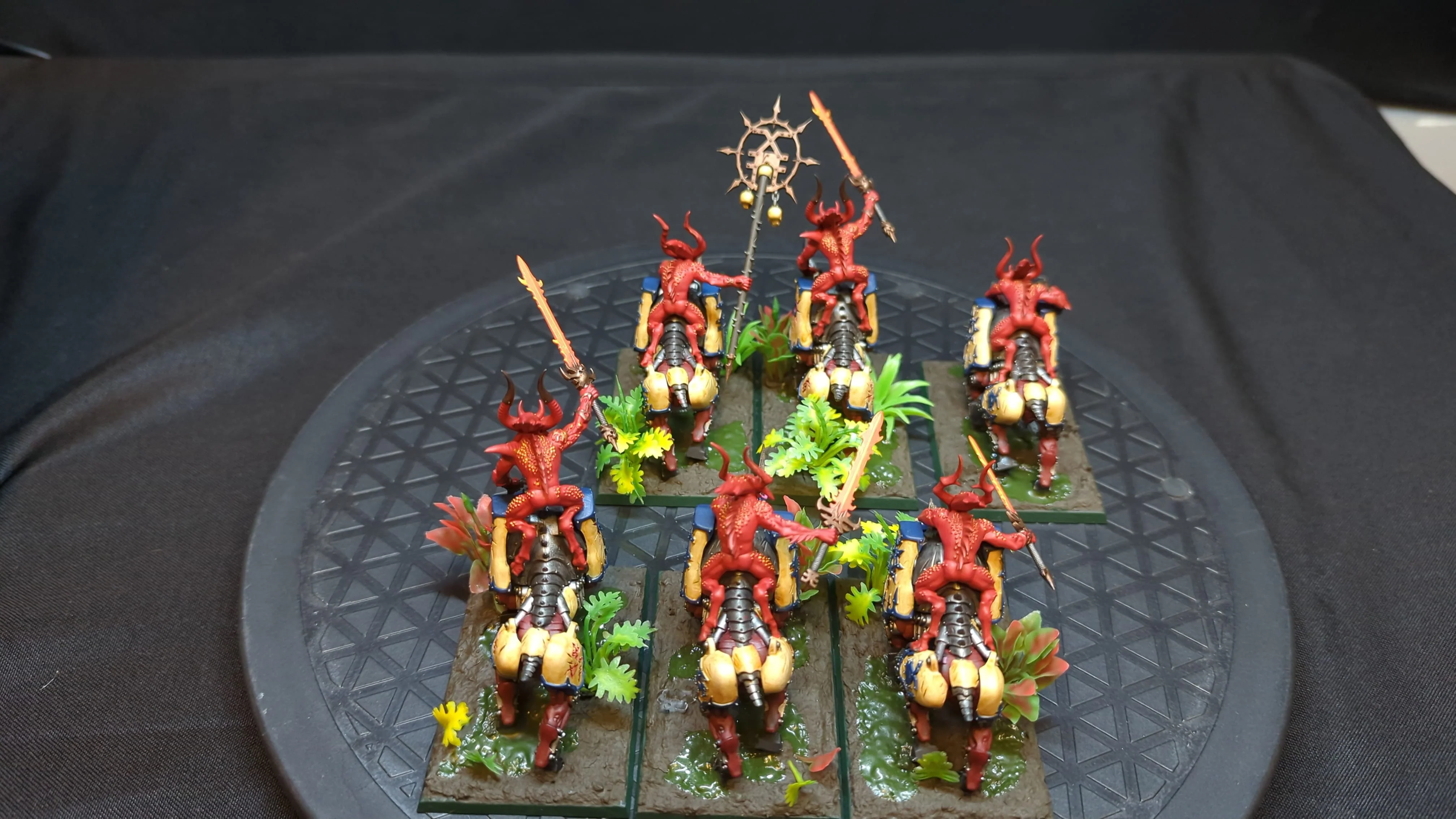 Warhammer Khorne Bloodcrushers x6 Painted - Image 2