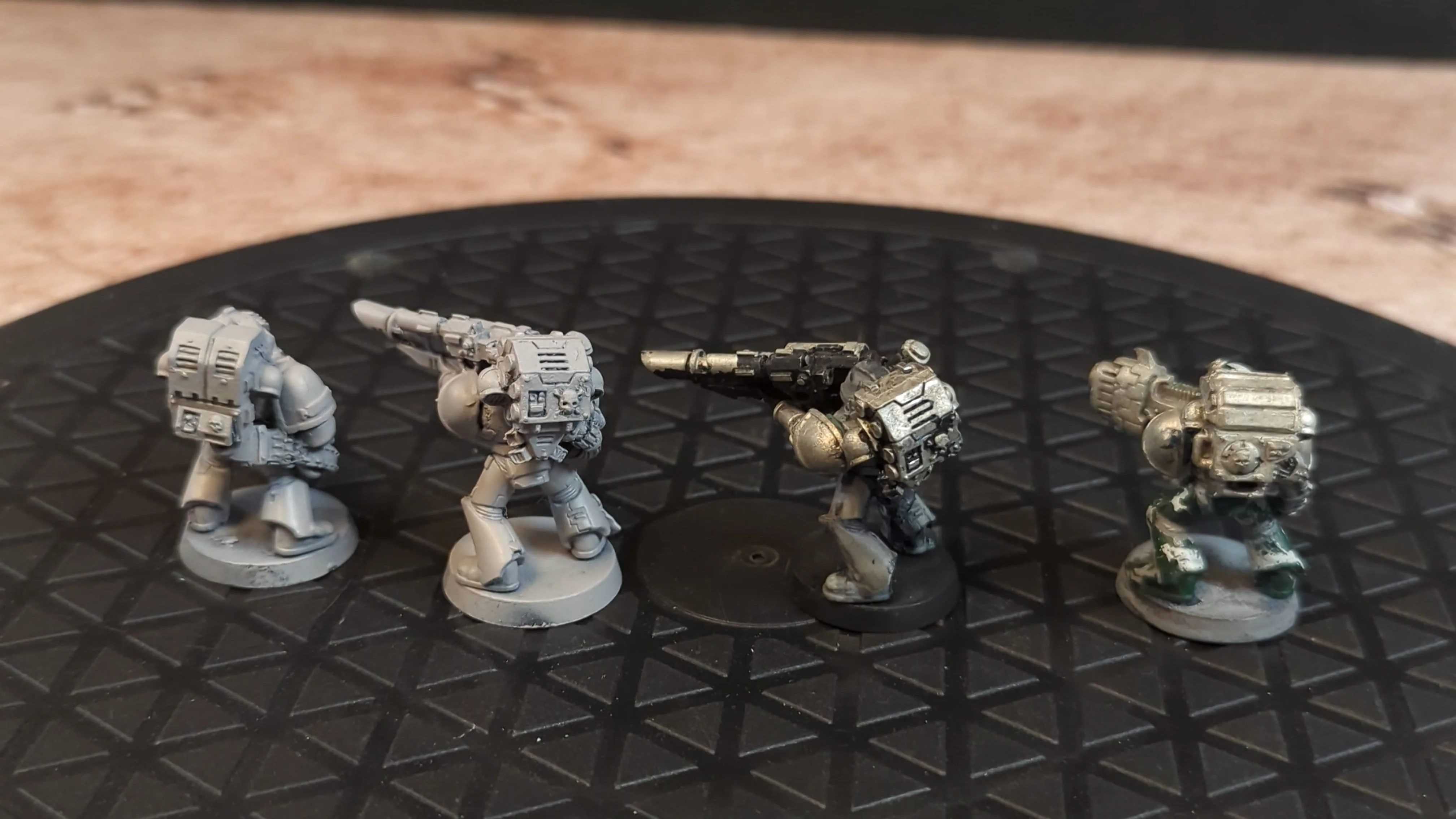 Warhammer 40k Space Marines Devastator Squad (OOP Metal) x4 - Image 2